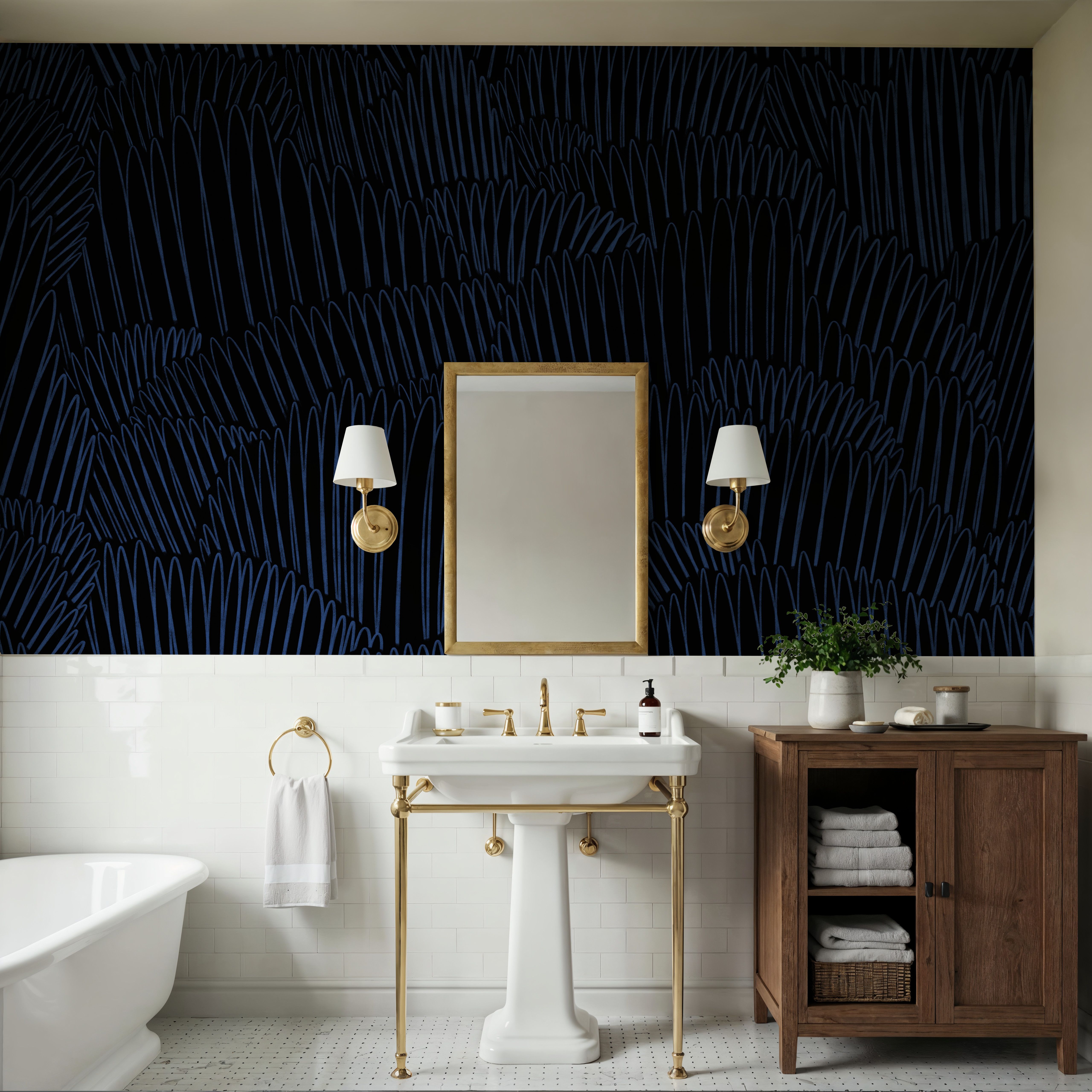 Ruffles Hills, Midnight Blue