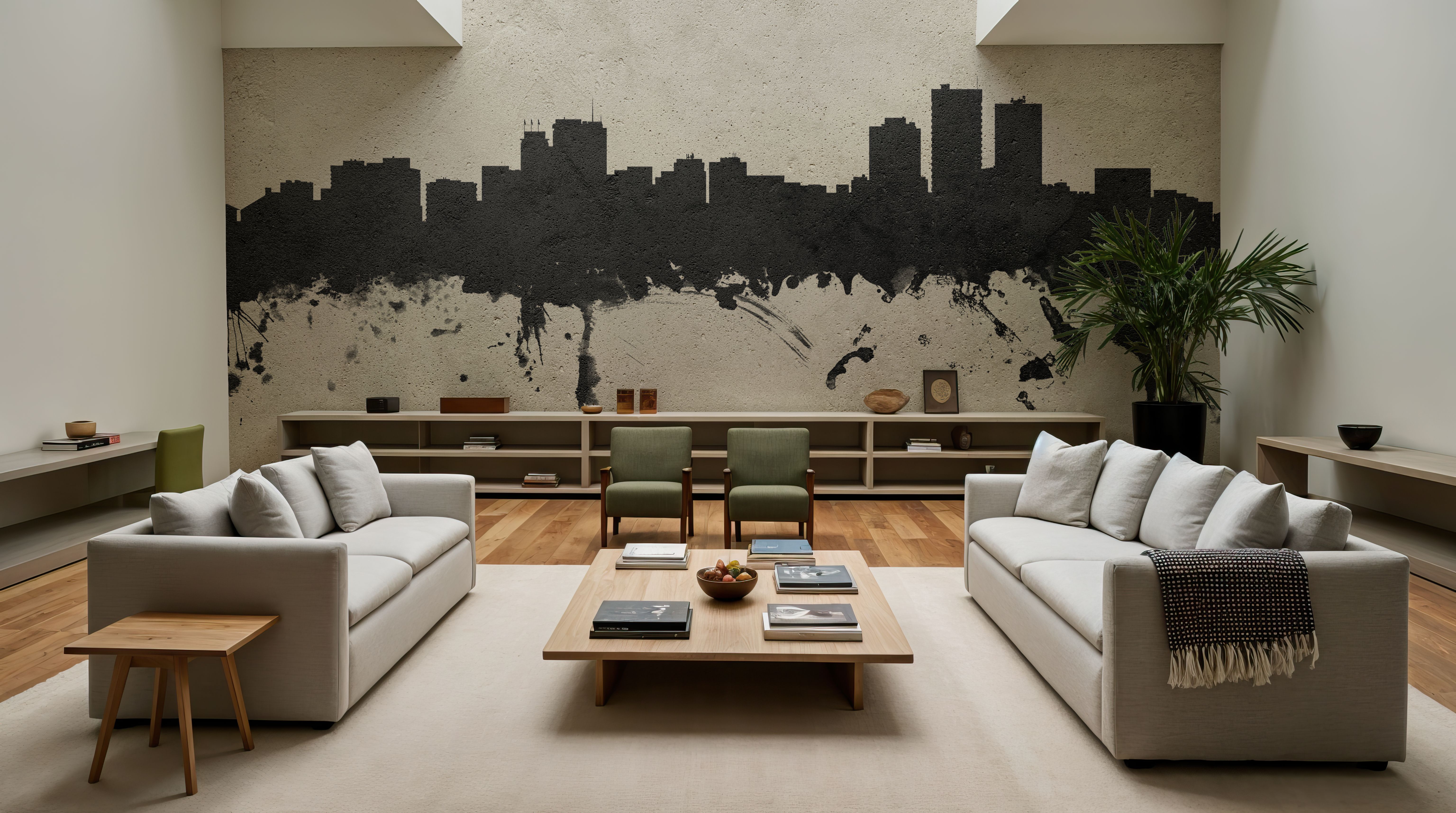 Anchorage Alaska Skyline Concrete, Wallpaper