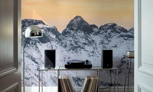Snowy Mountain Ridge