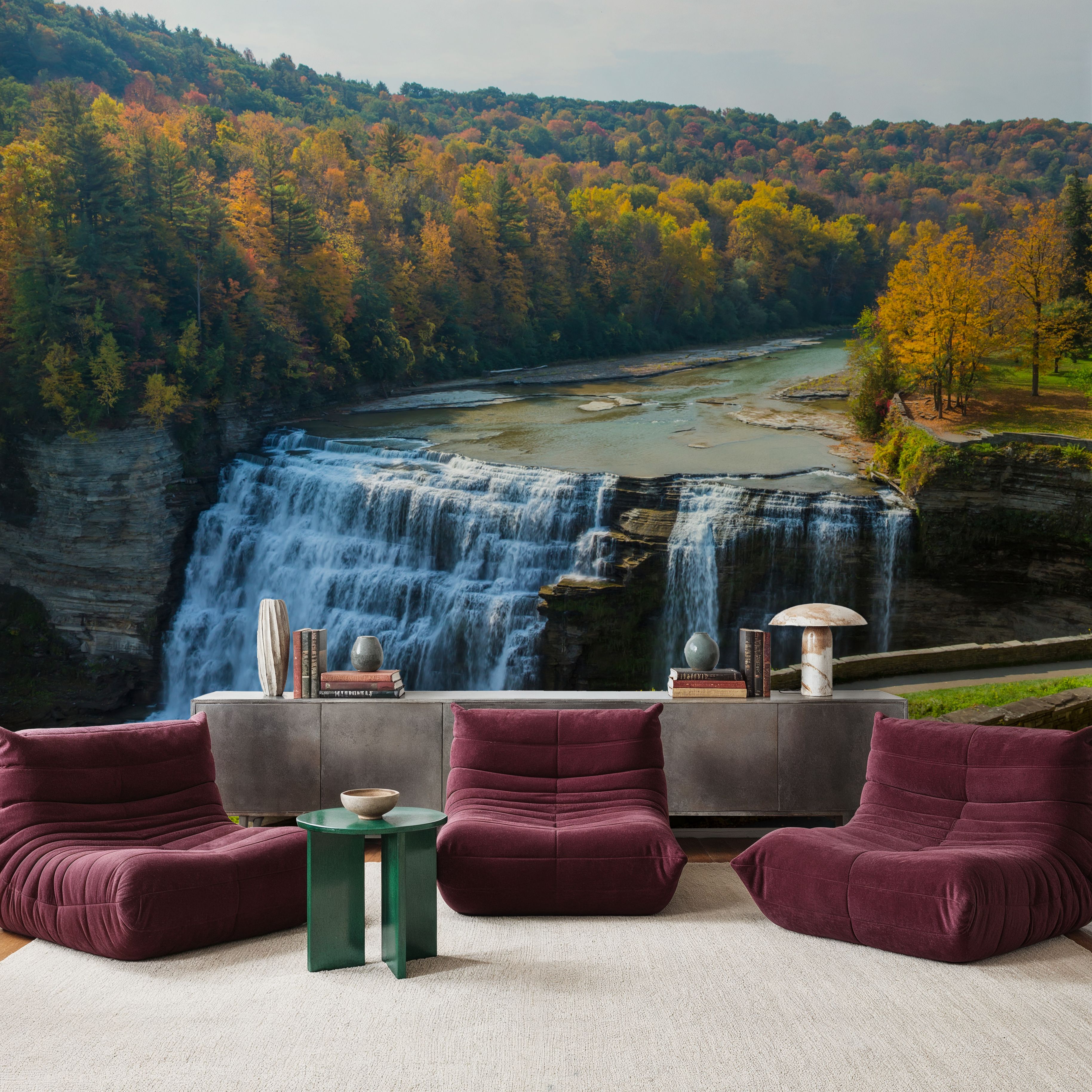 Middle Falls in Autumn