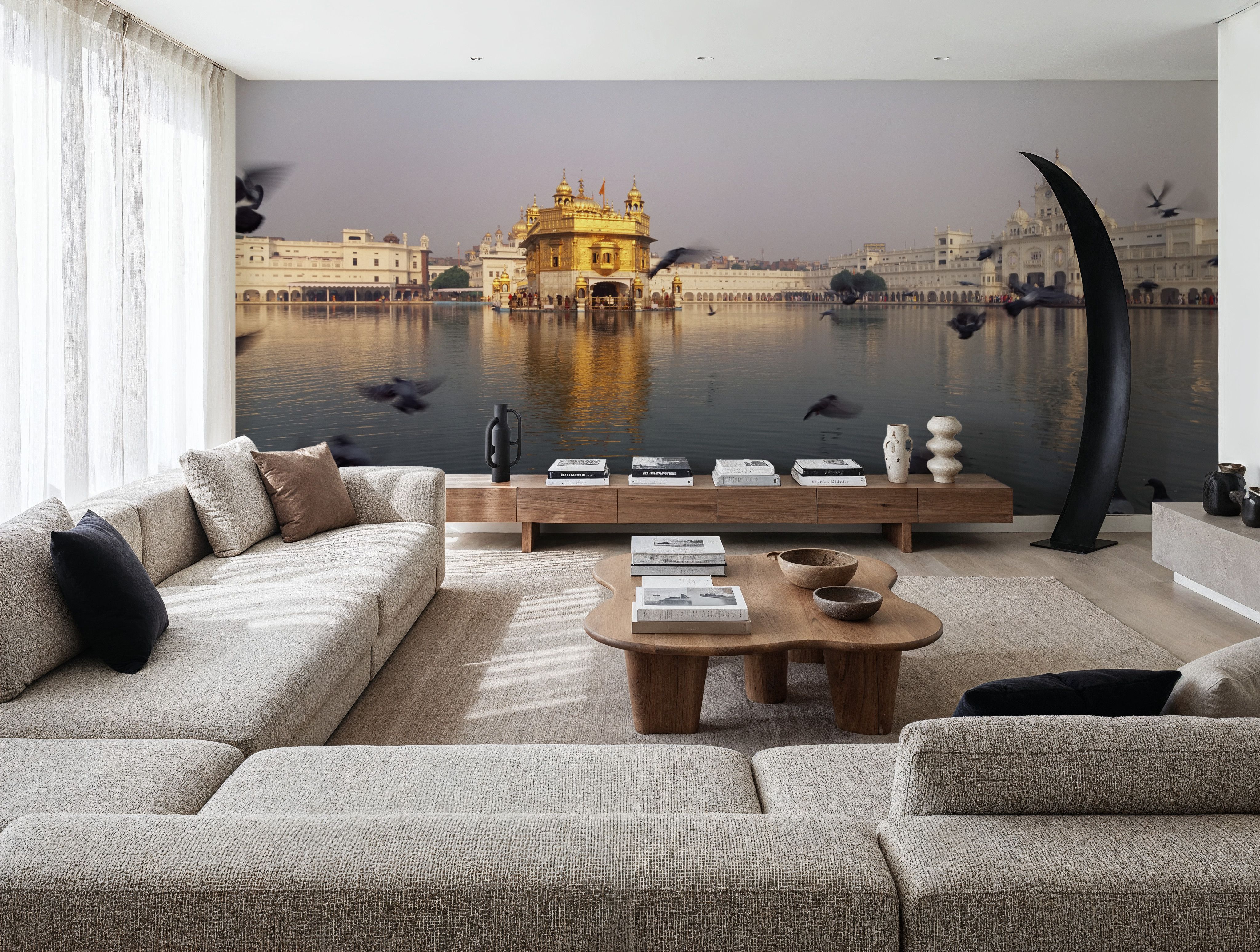 Golden Sanctuary Reflection