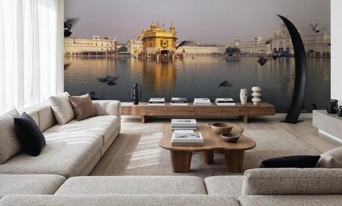 Golden Sanctuary Reflection