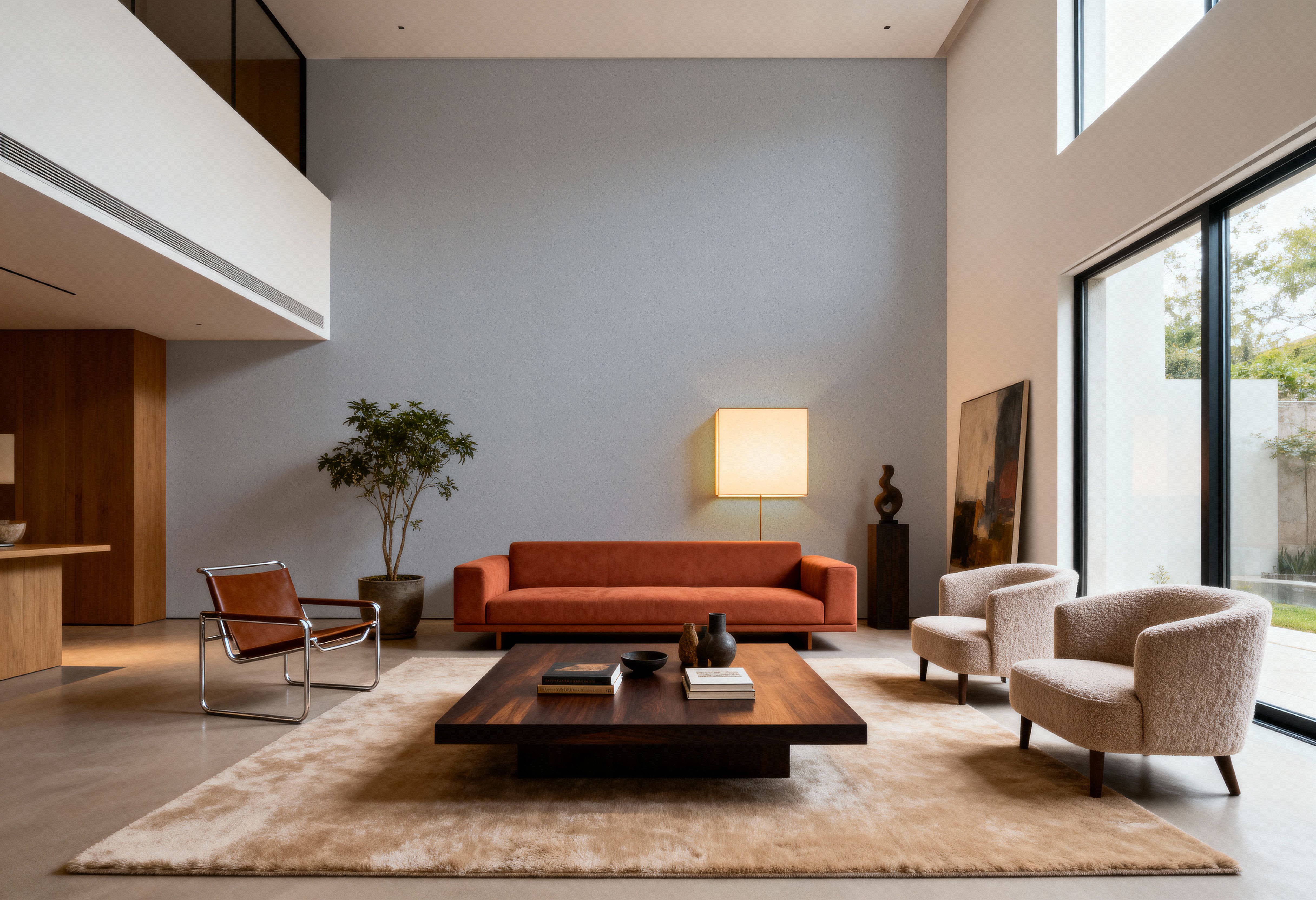 Faux Sand Stucco Finish, Ice Blue