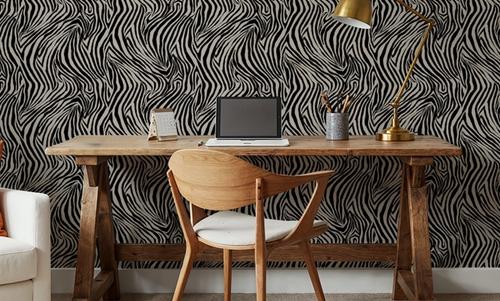A Stripe of Zebra, Grey