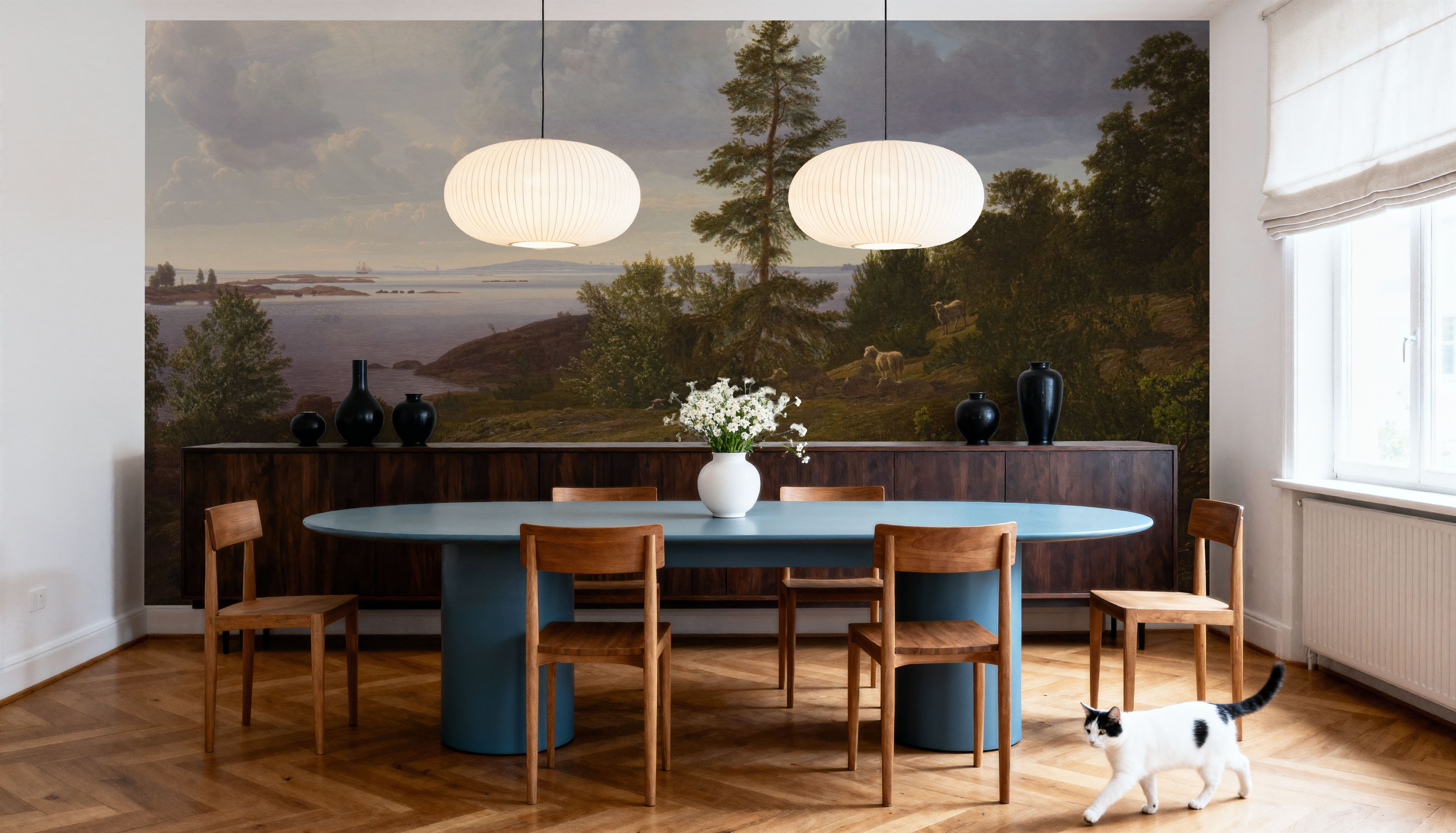 View of the Archipelago at Elleholm in Blekinge, Wallpaper