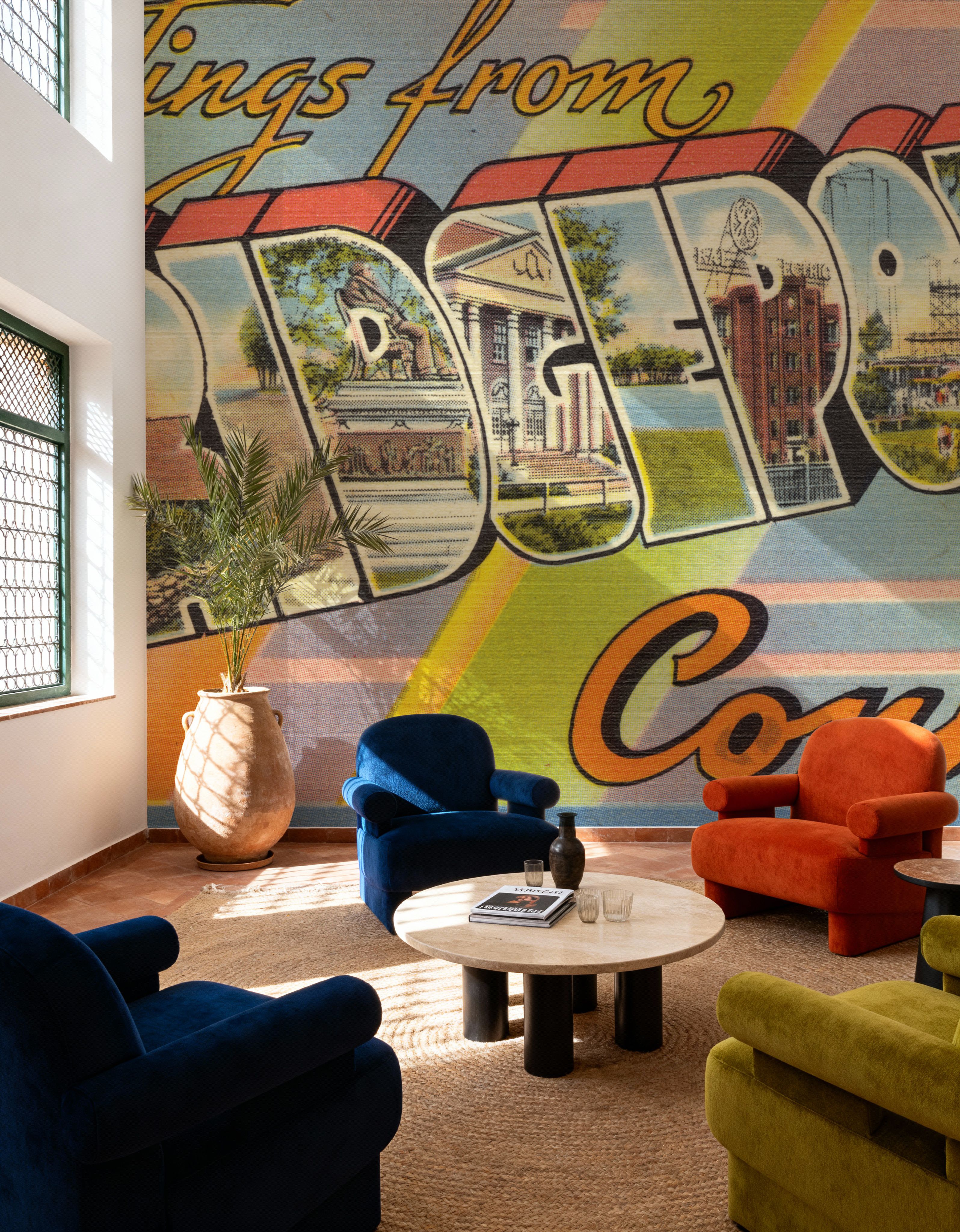 Greetings from Bridgeport - Screenprint Postcard