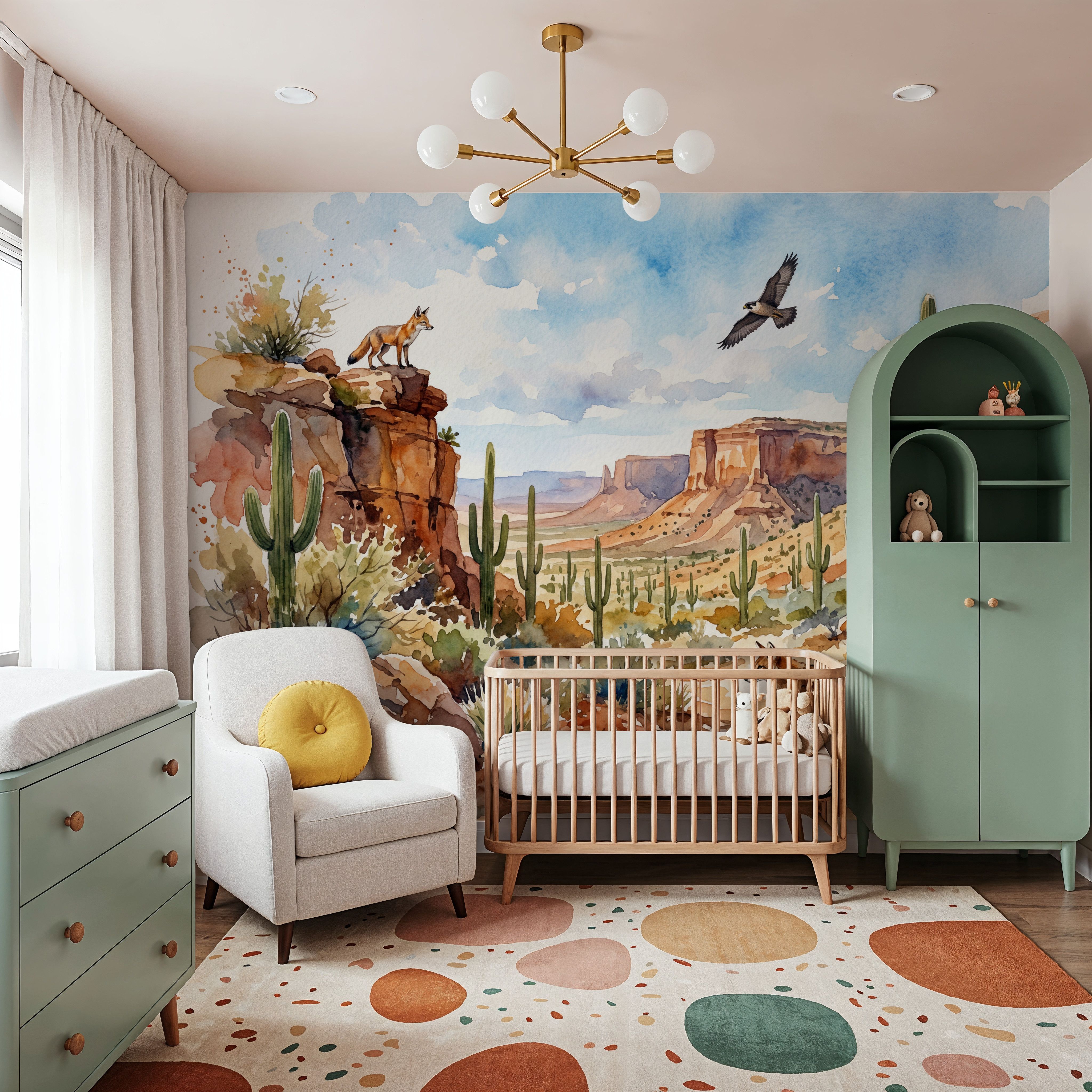 Sonoman Hunter - Watercolor Landscapes Series