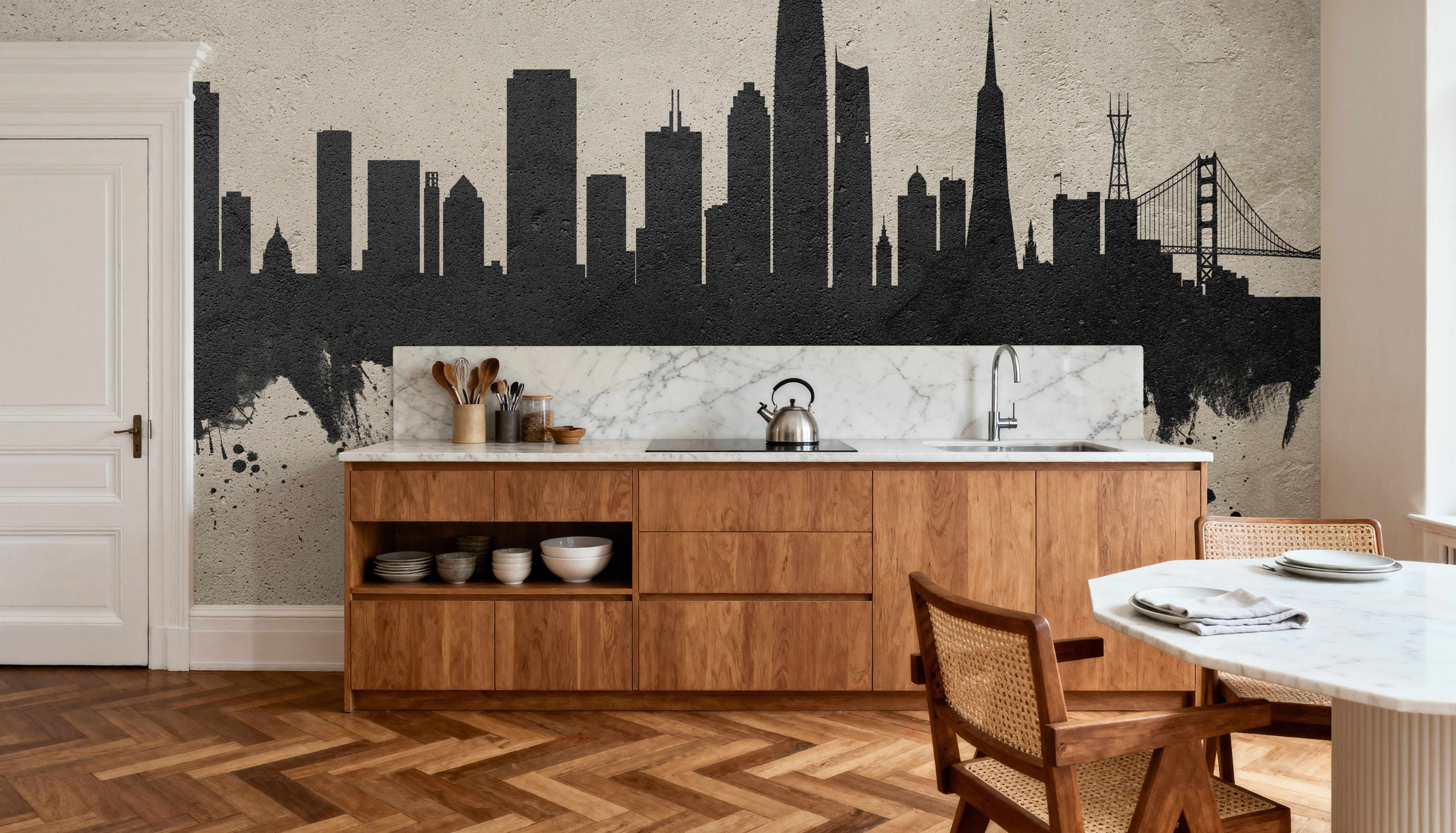 San Francisco Skyline Concrete