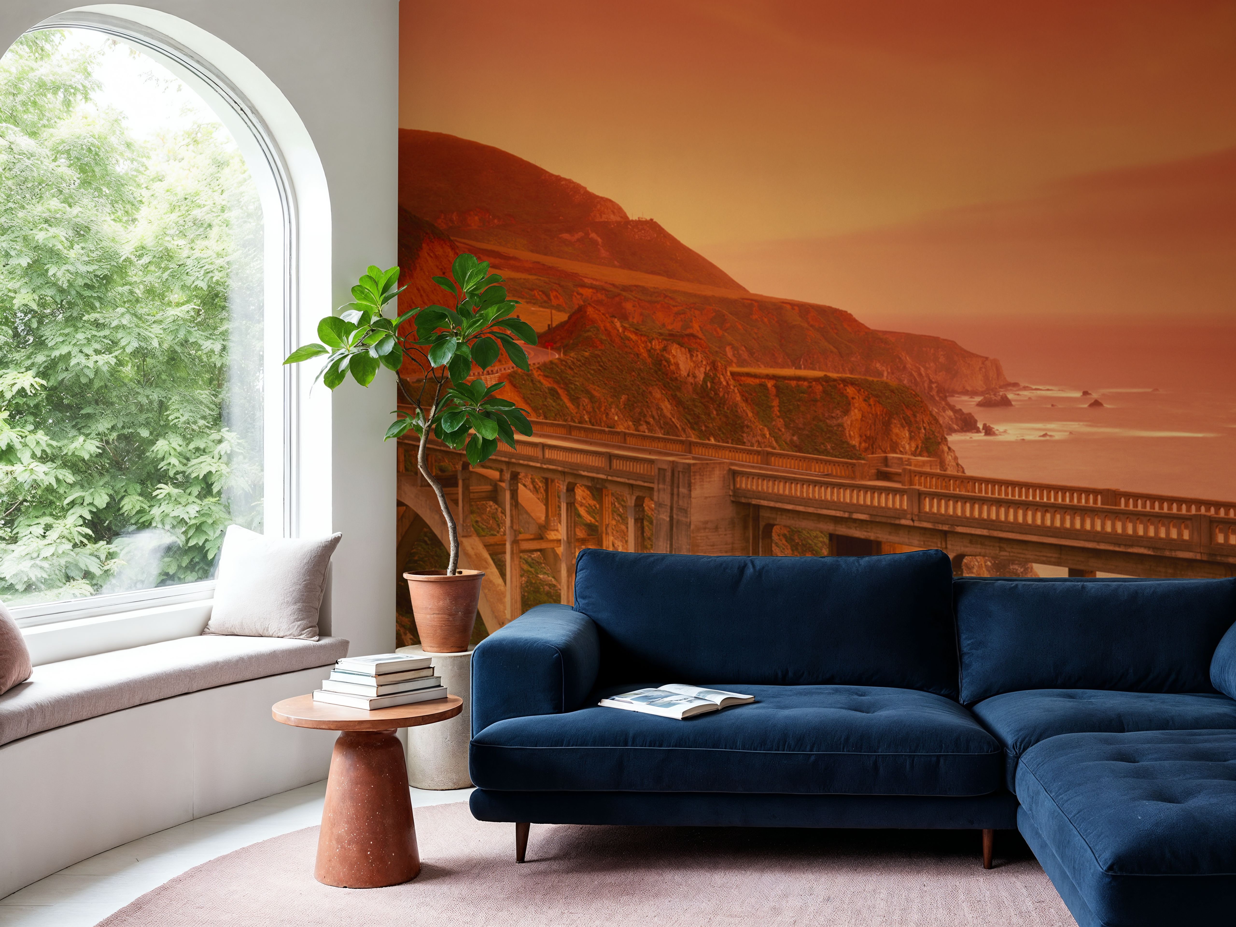 Golden Bridge Passage, Papier peint