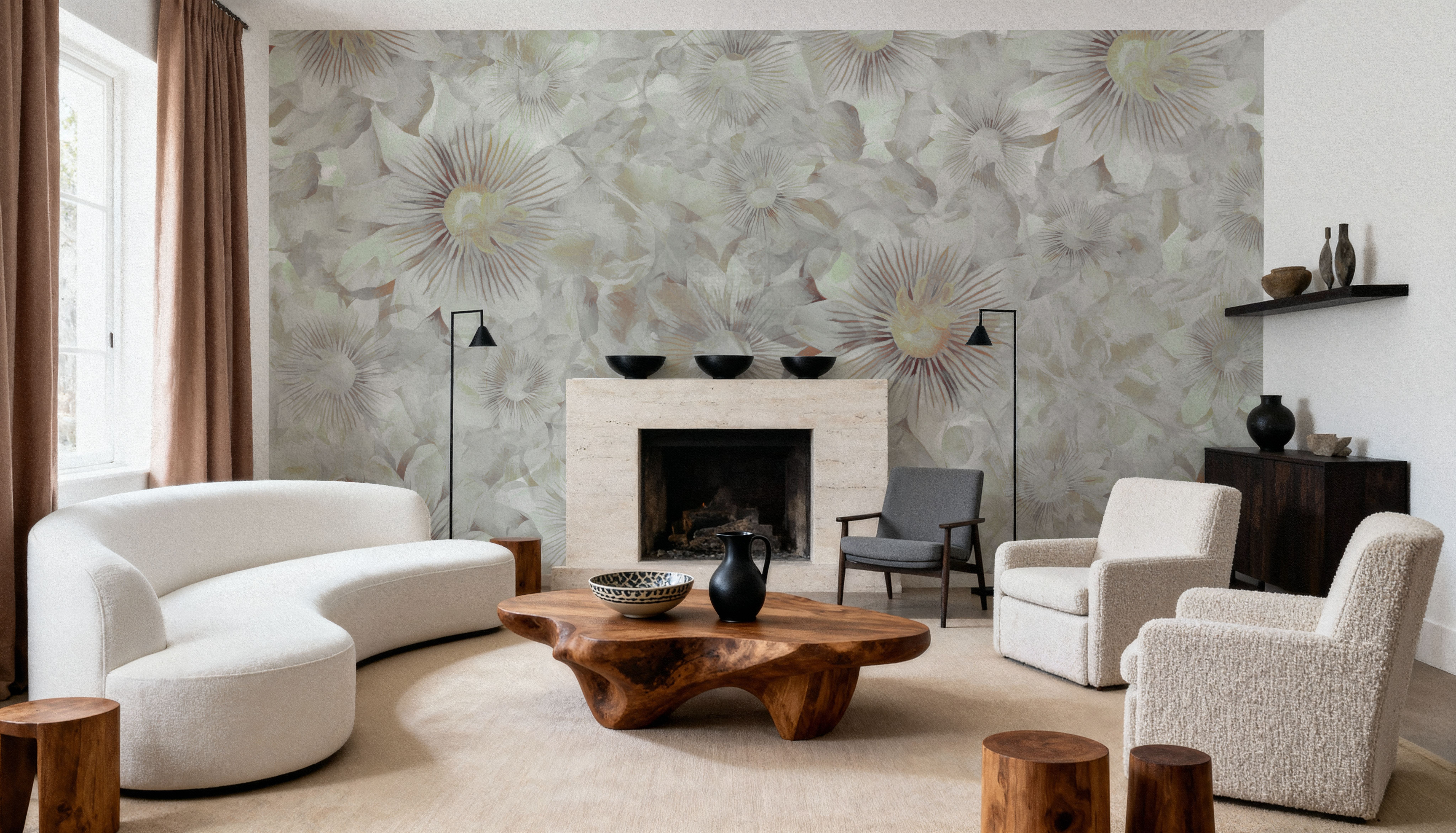 Smiling Flowers, Wallpaper