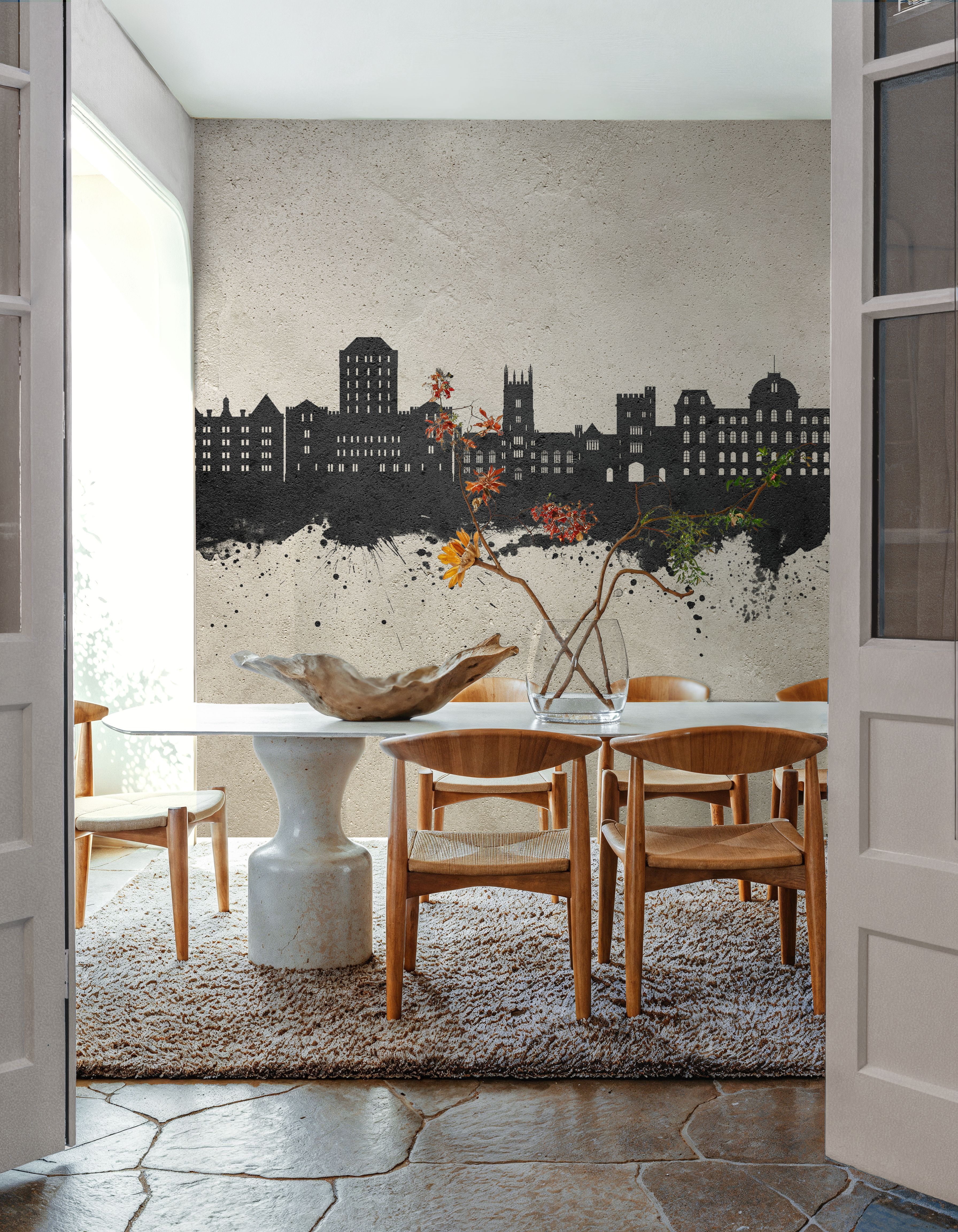 Poughkeepsie New York Skyline Concrete