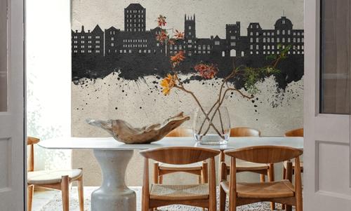 Poughkeepsie New York Skyline Concrete