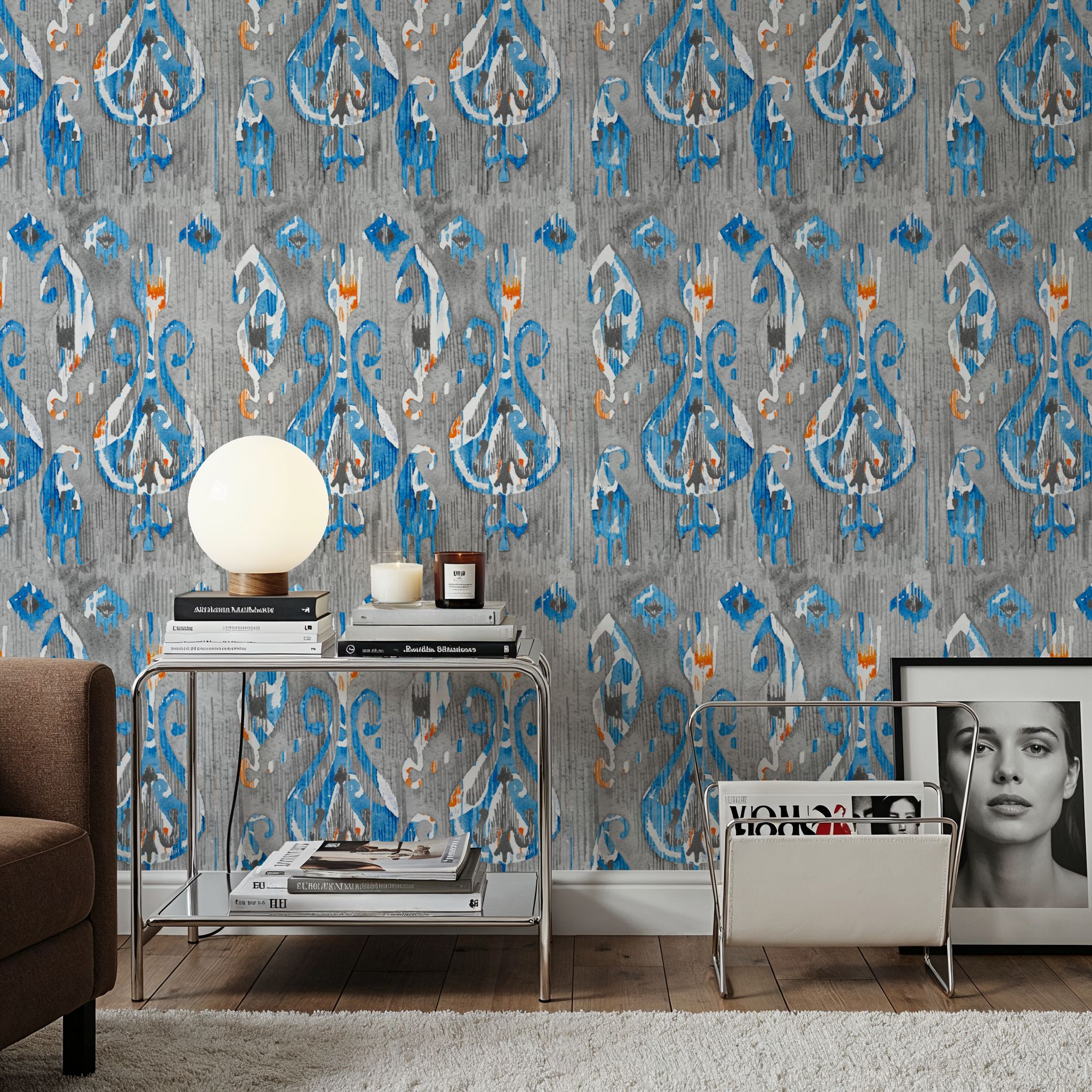 Good Morning Ikat, Behang