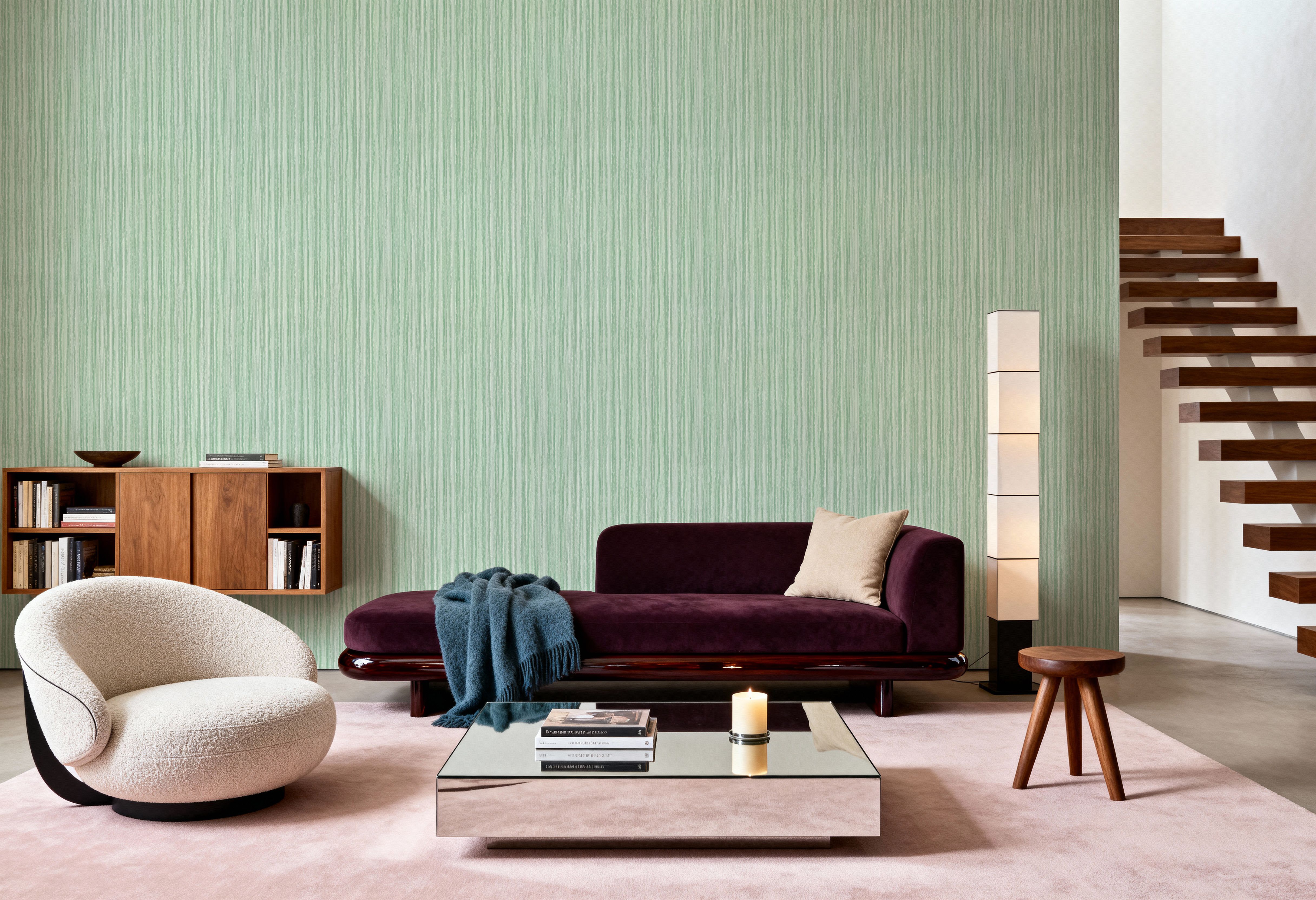 Textured Lines, Mint