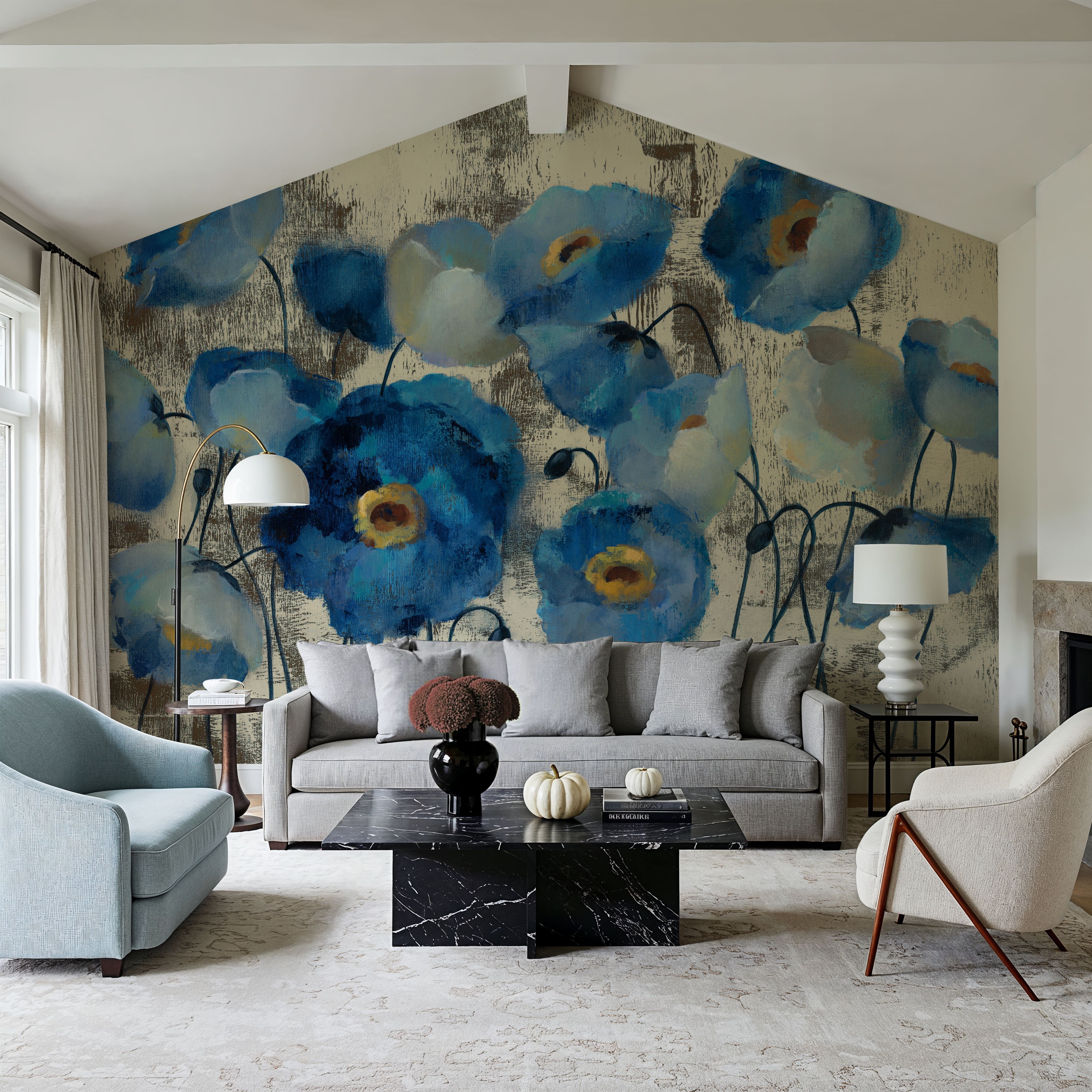 Aquamarine Floral