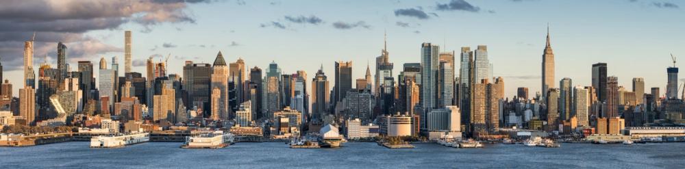 Manhattan along the Hudson