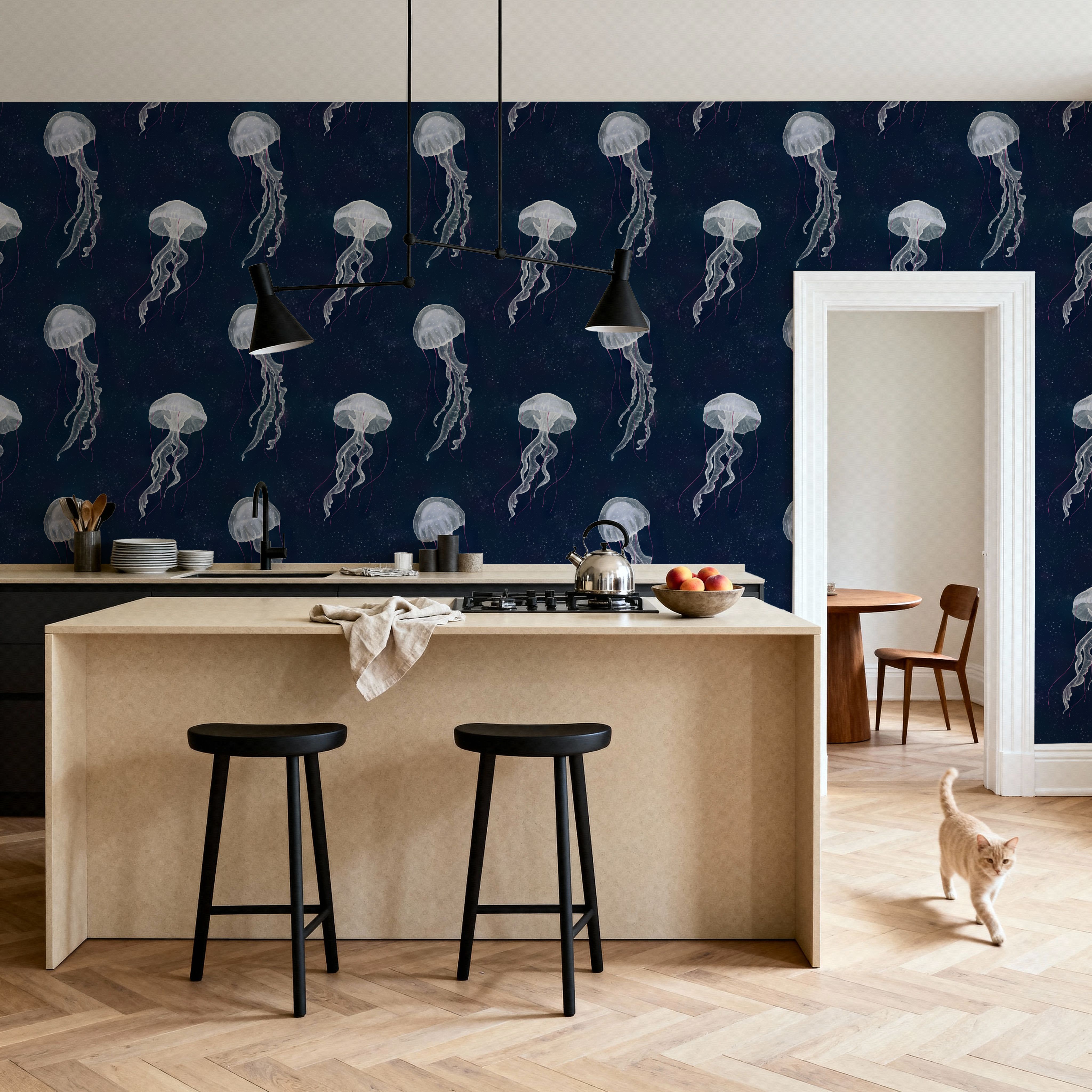 Jellyfish Zen, Wallpaper