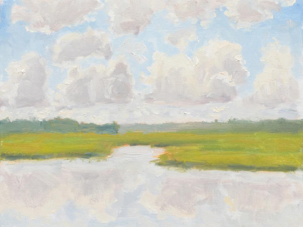 Clear Morning on the Marshes