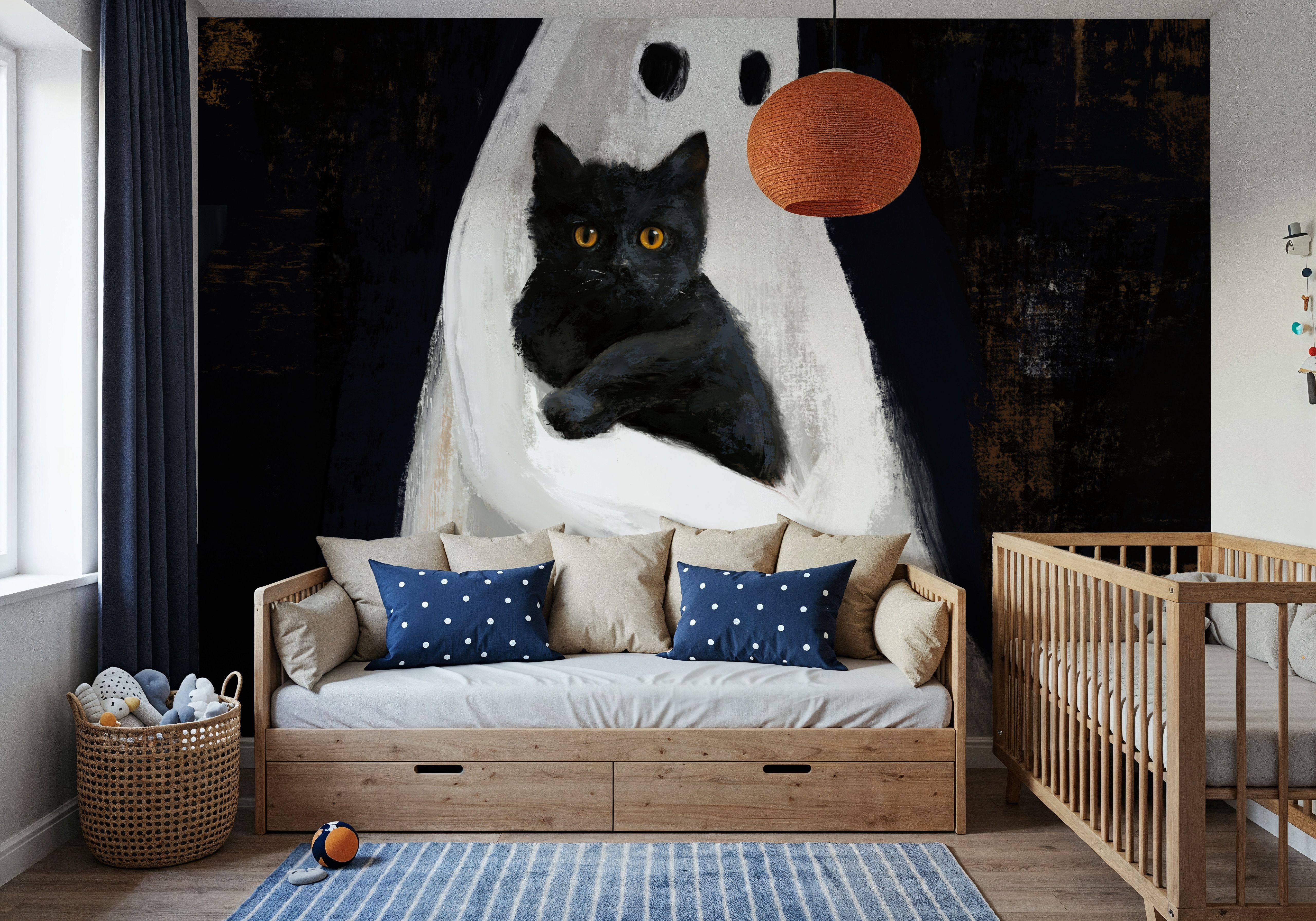 Friendly Ghost I, Tapet
