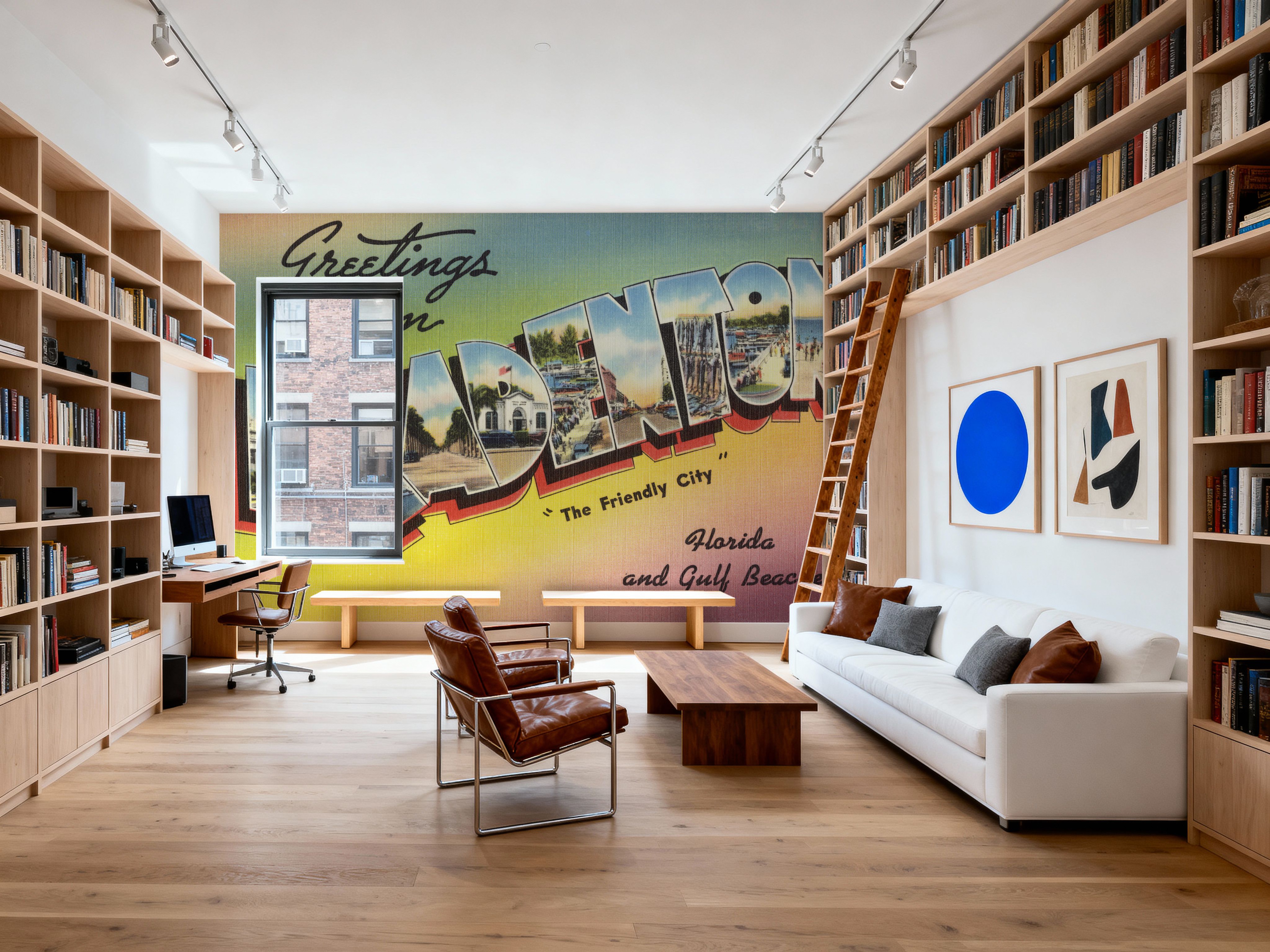 Greetings from Bradenton - Screenprint Postcard