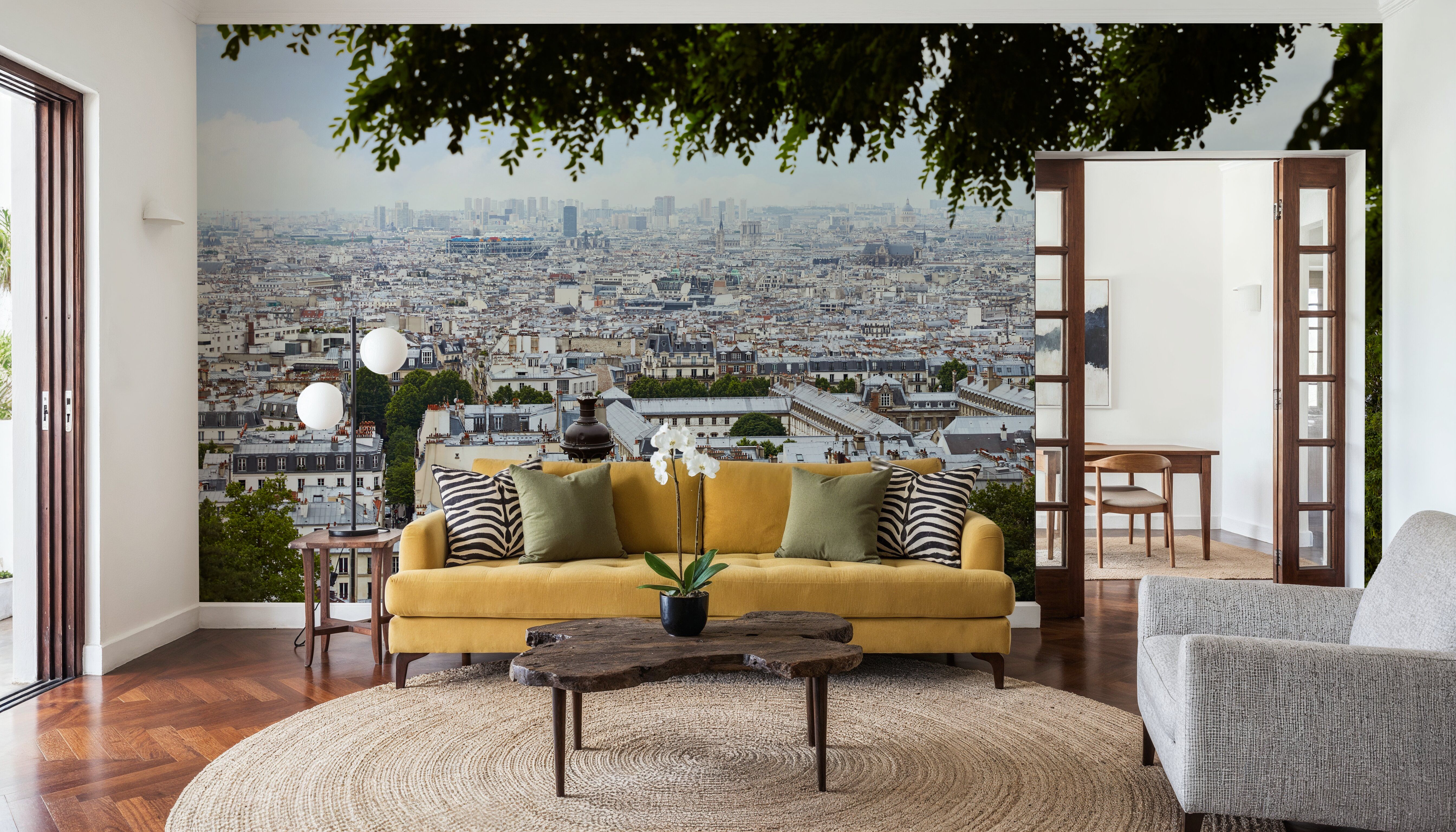 Paris Skyline From Montmartre