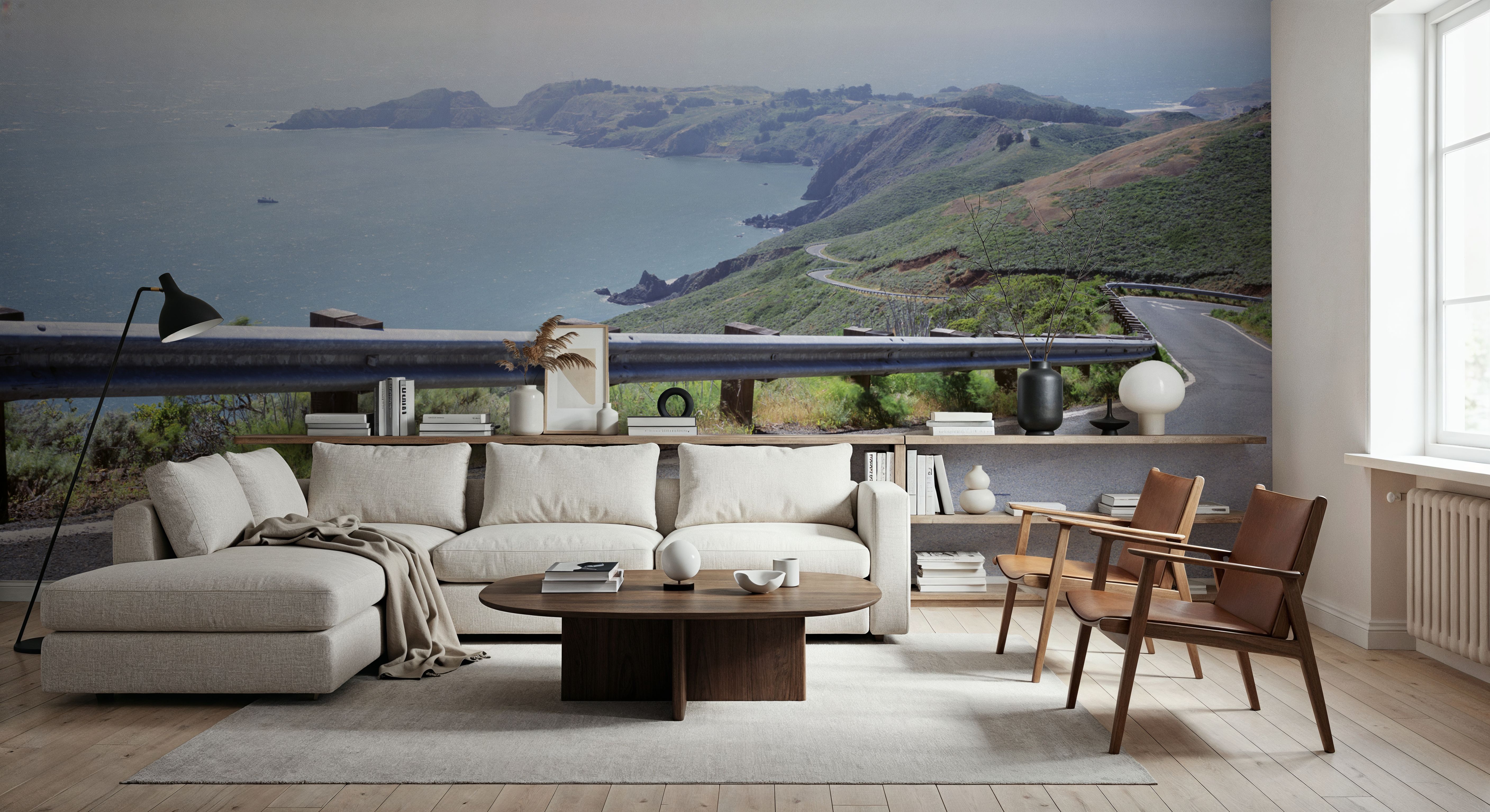 Coastal Highway Bend, Wallpaper