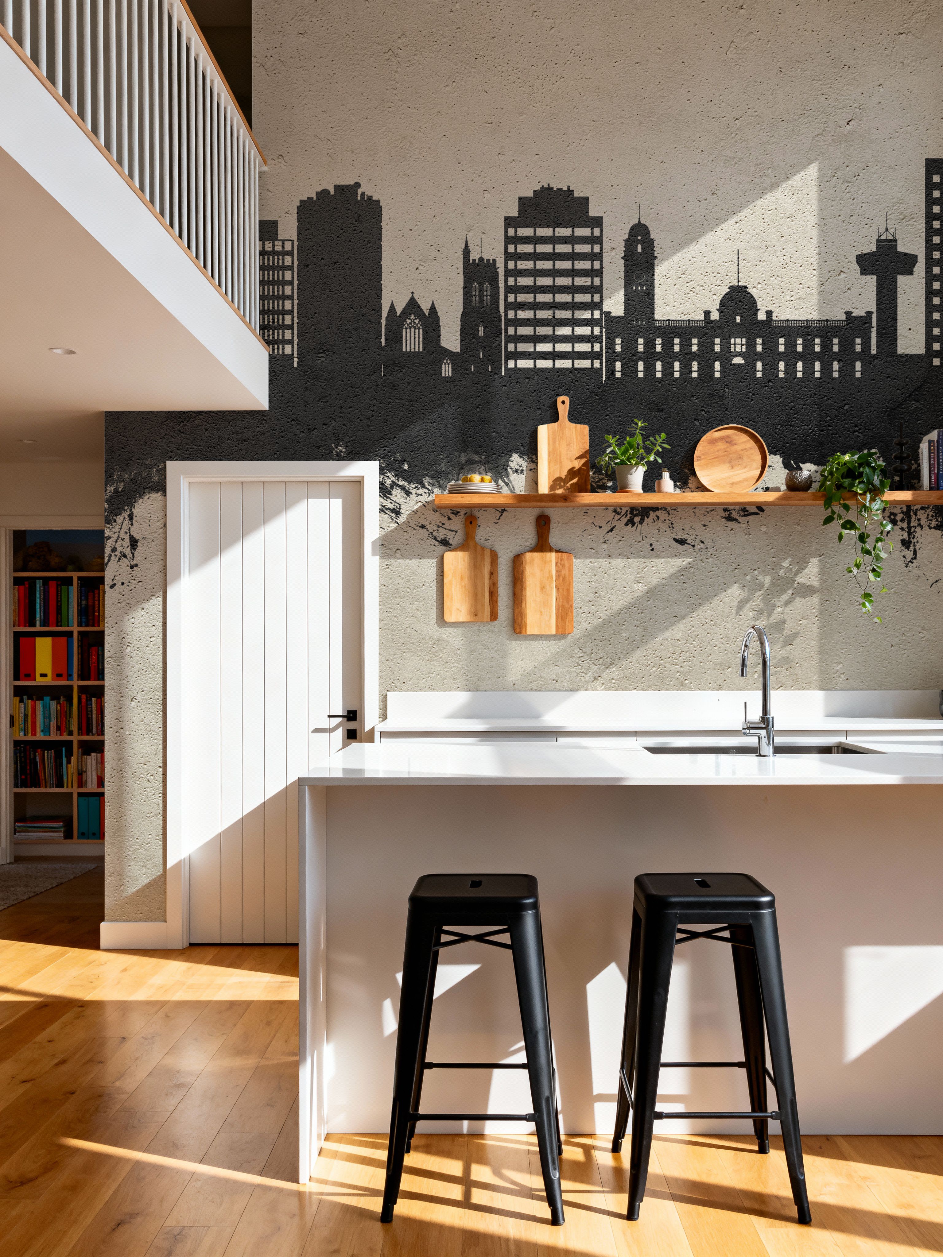 Hobart Australia Skyline Concrete