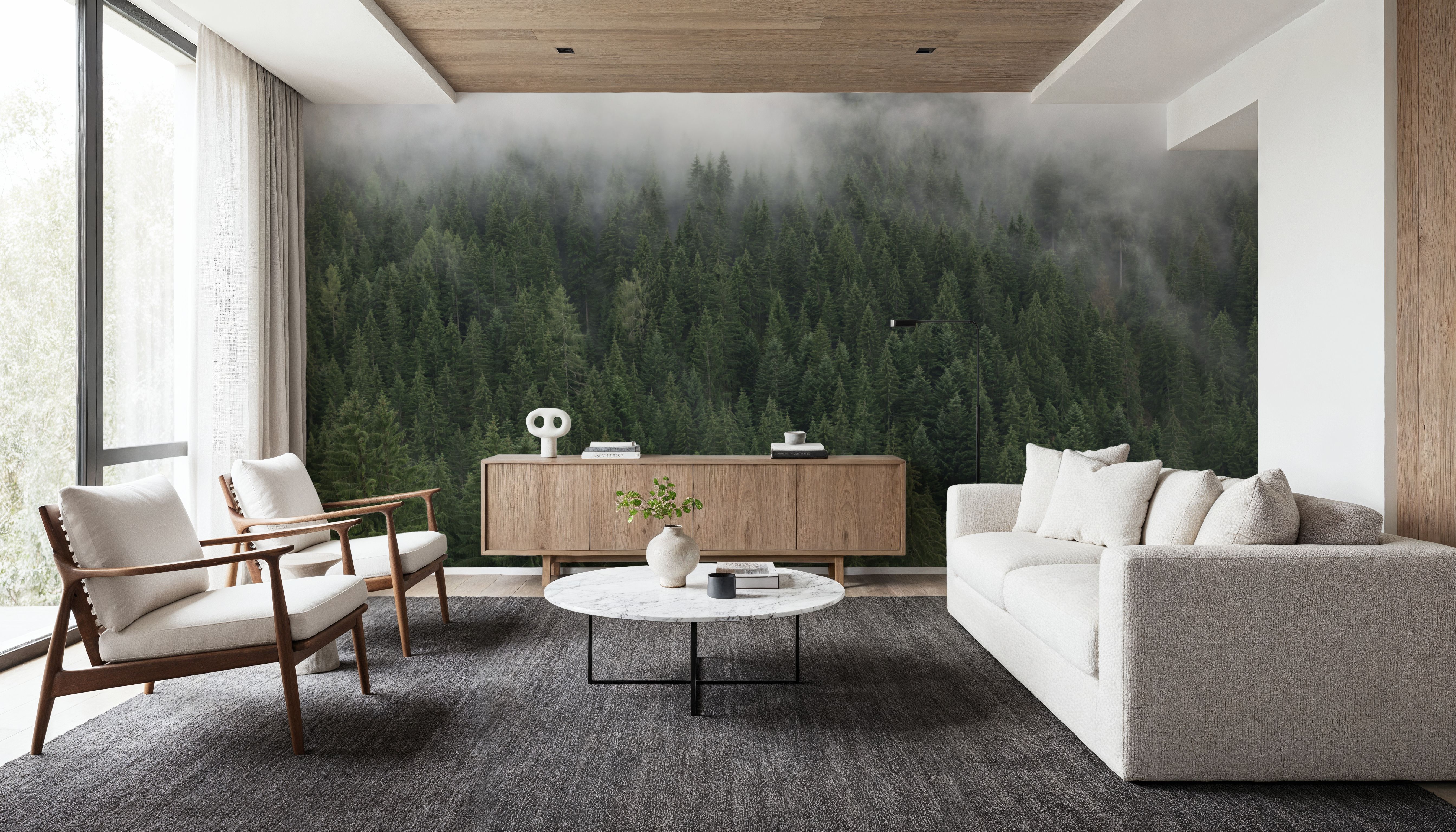 Foggy Treetops