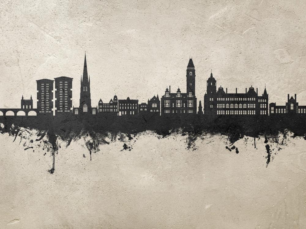 Wakefield England Skyline Concrete