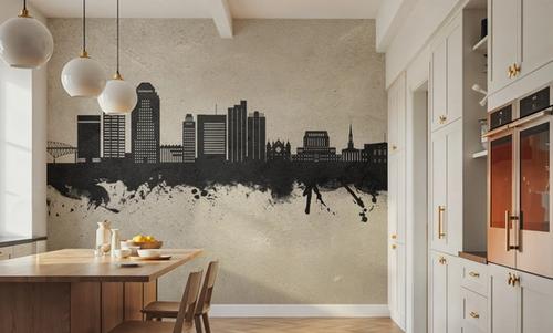Shreveport Louisiana Skyline Concrete