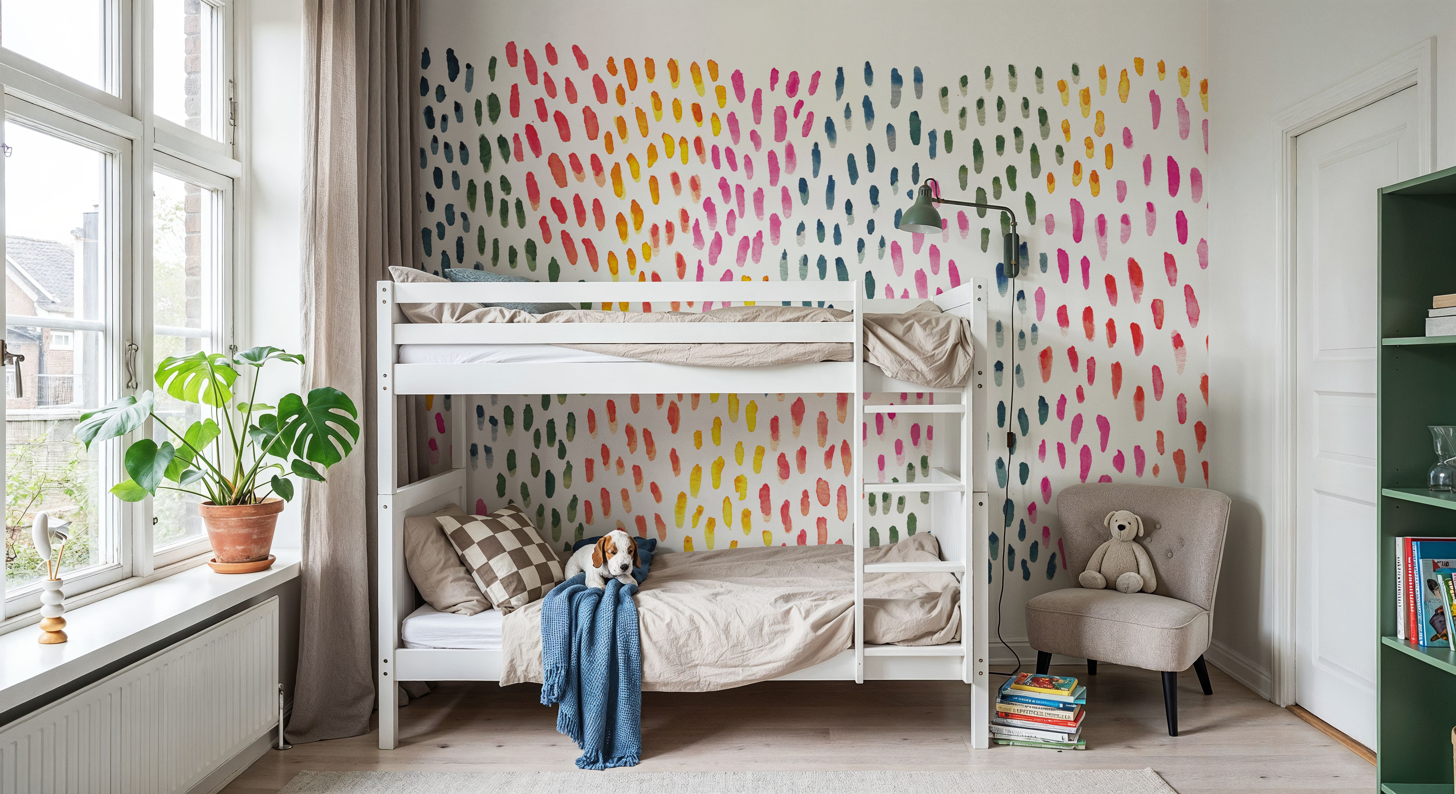 Full of Dots, Papel pintado