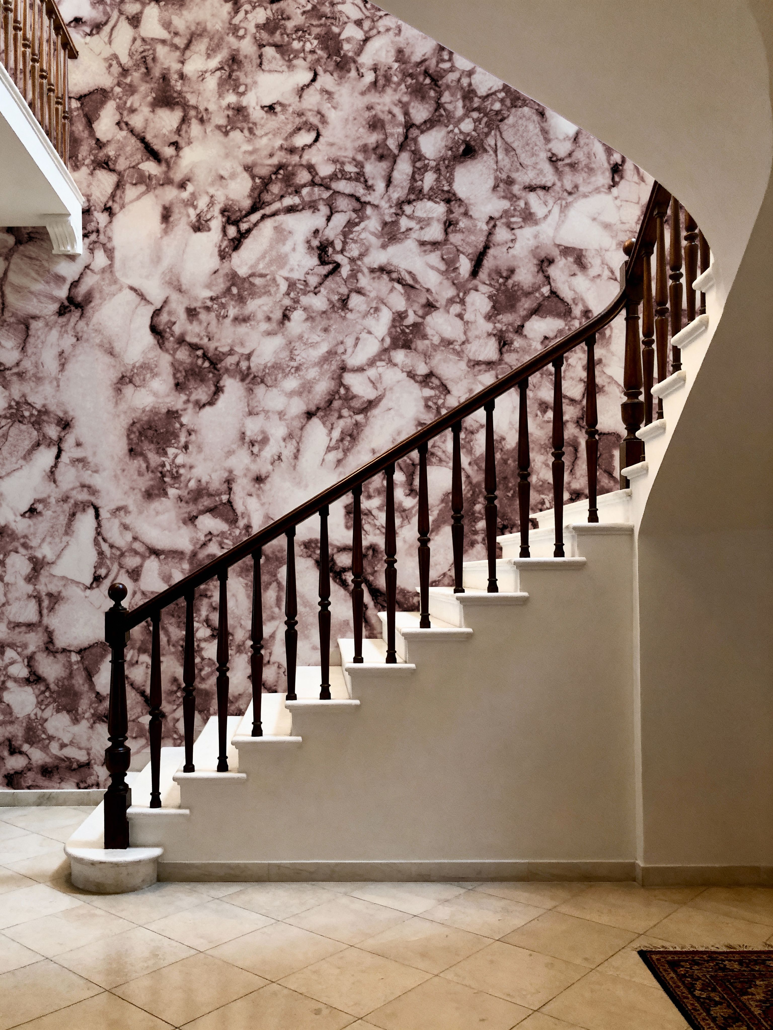 Statement Marble, Reddish Brown