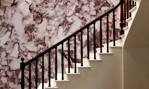 Statement Marble, Reddish Brown