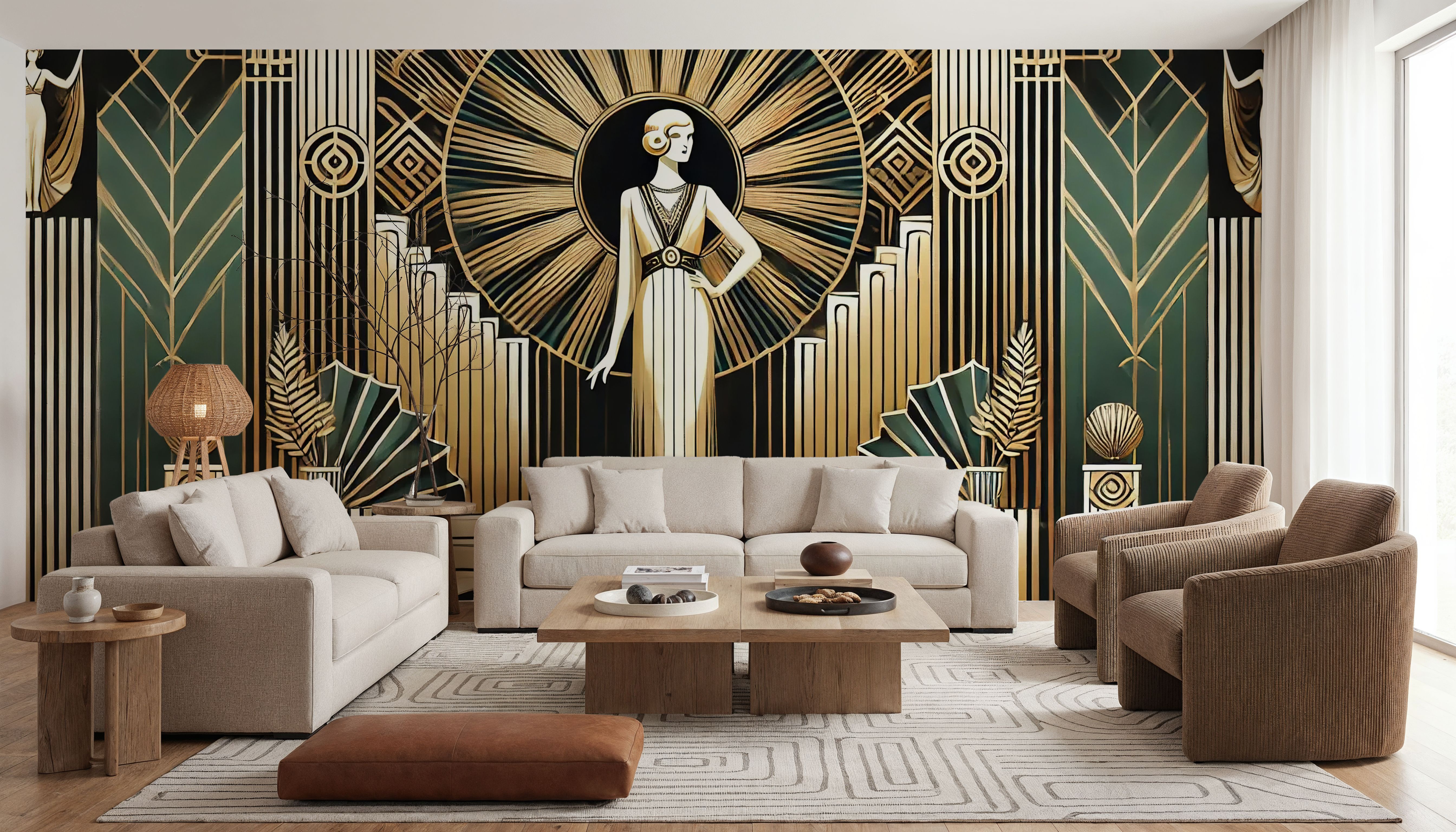 Golden Twenties Flair in Art Deco