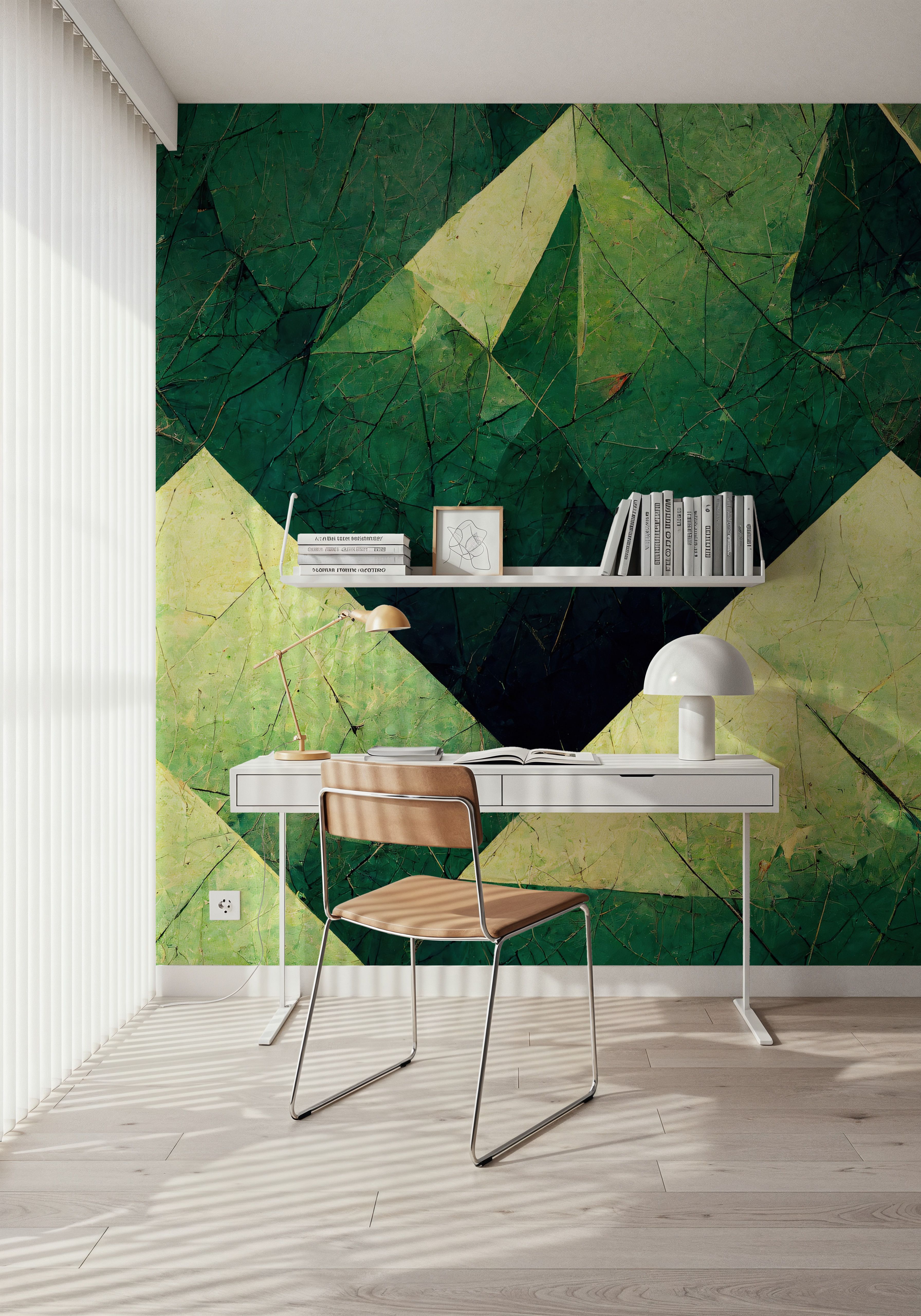 Reduced Mountains Green