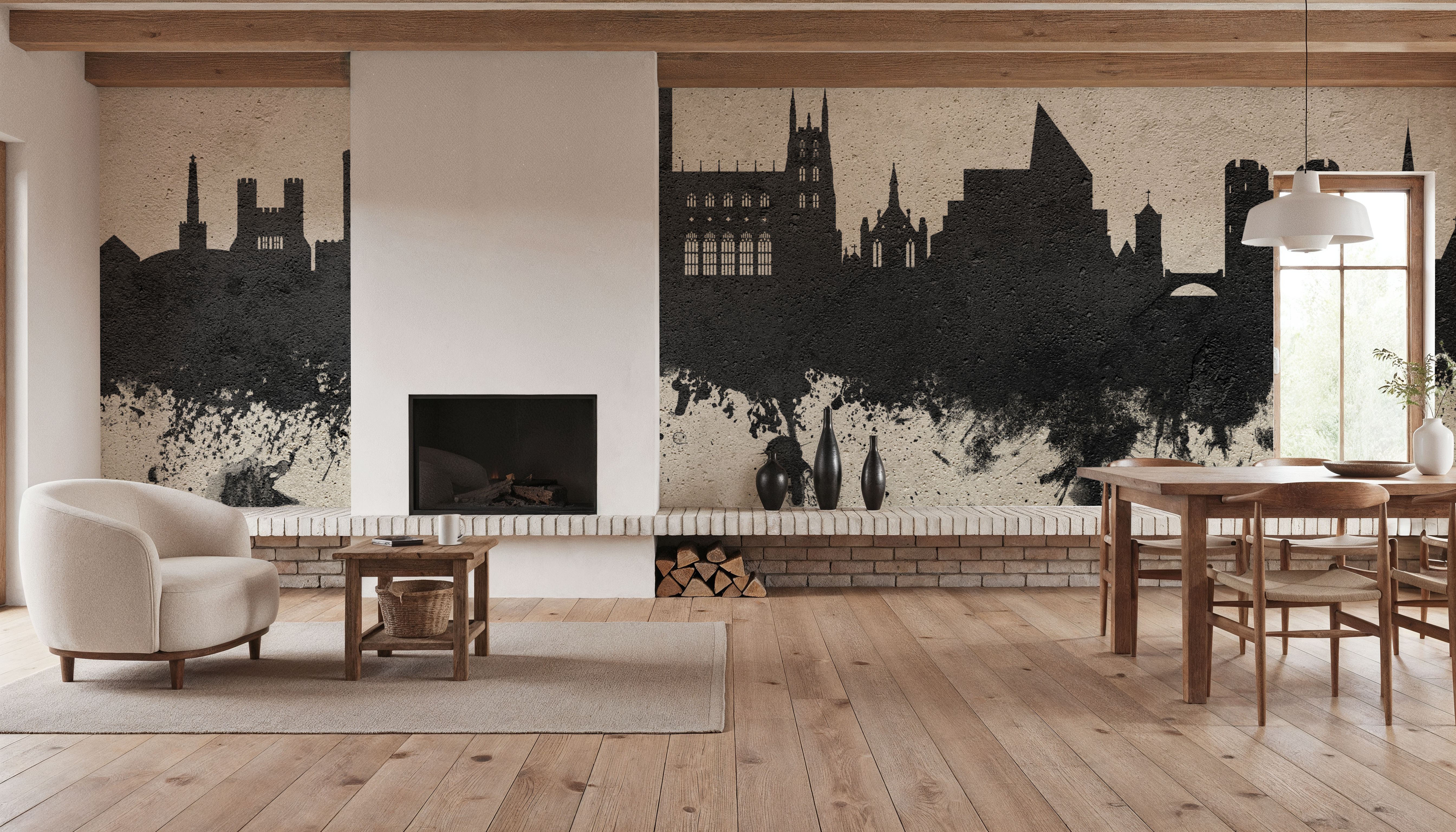 Canterbury England Skyline Concrete