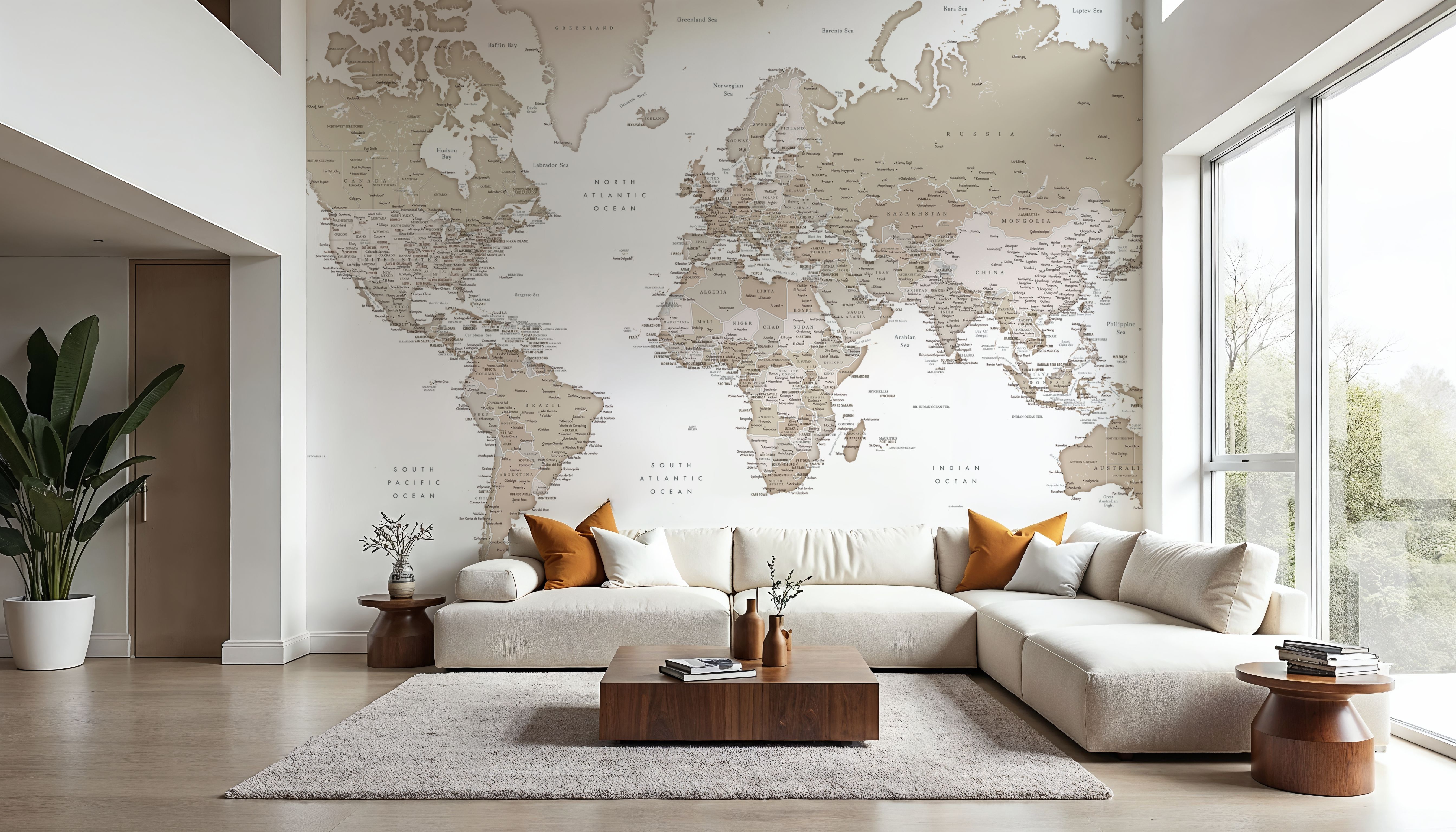 World Map Cities - Louie
