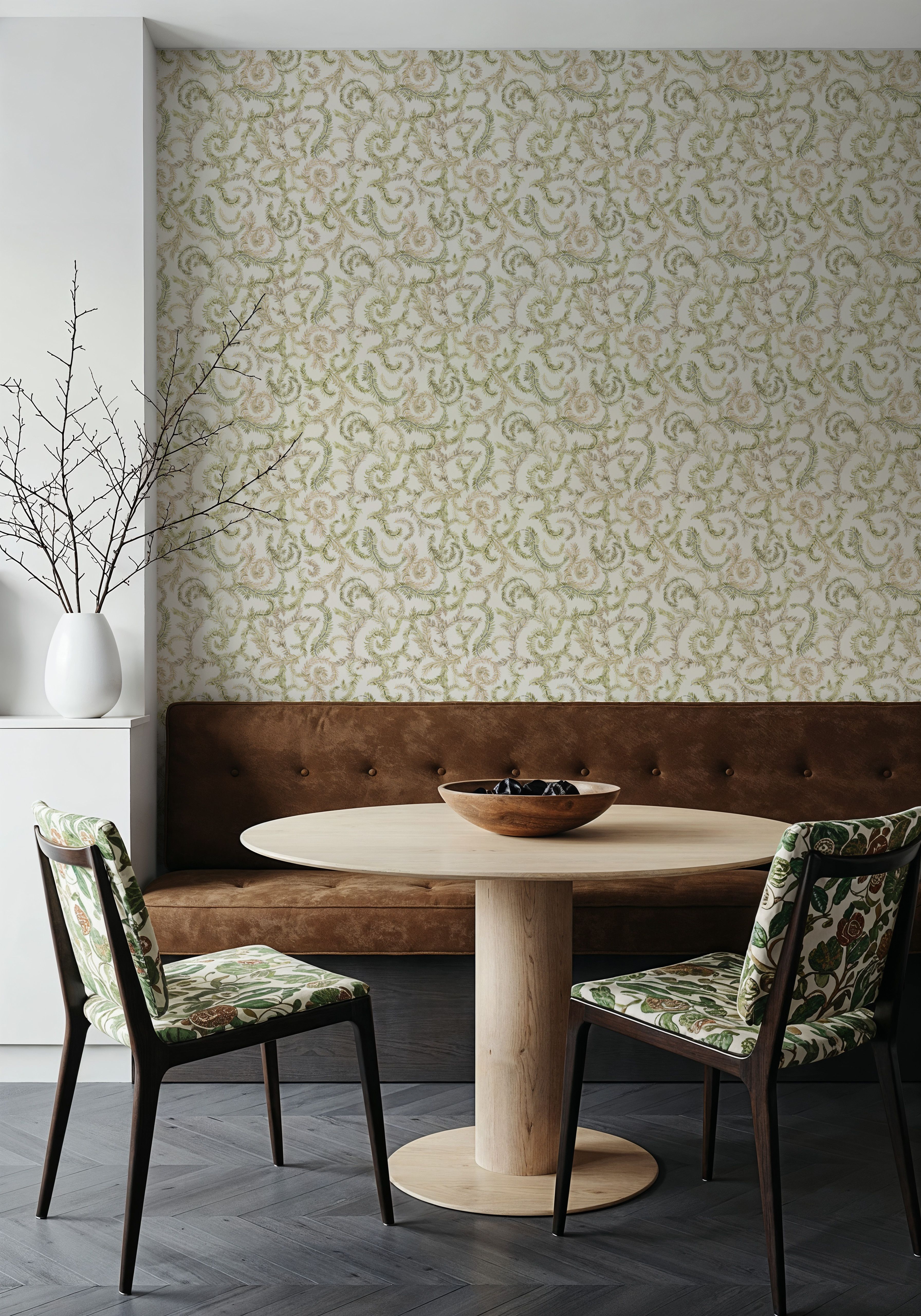 Olive Tree, Twig Green, Papier peint