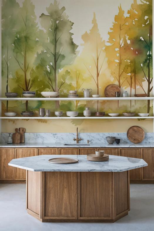 Watercolor Woods