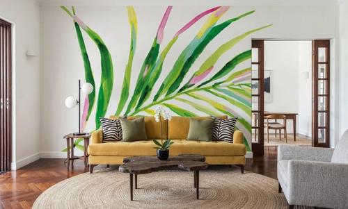 Colorful Tropical Leaf II
