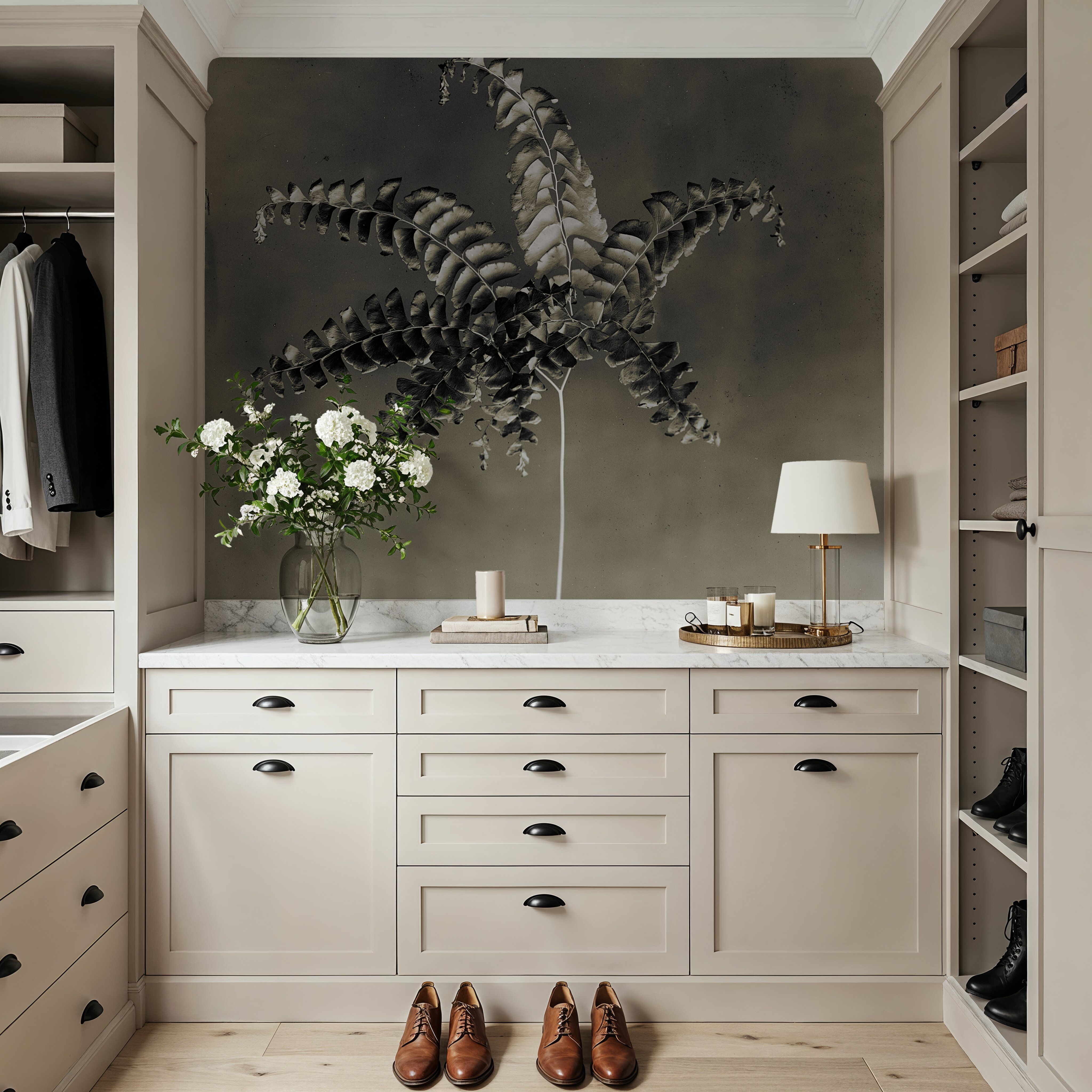 Glass Plate Botanical I