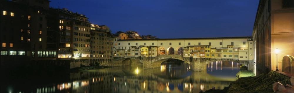 Riverside Bridge Twilight