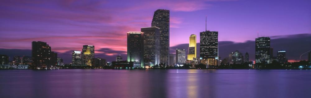 Sunset Pink Twilight Metropolis