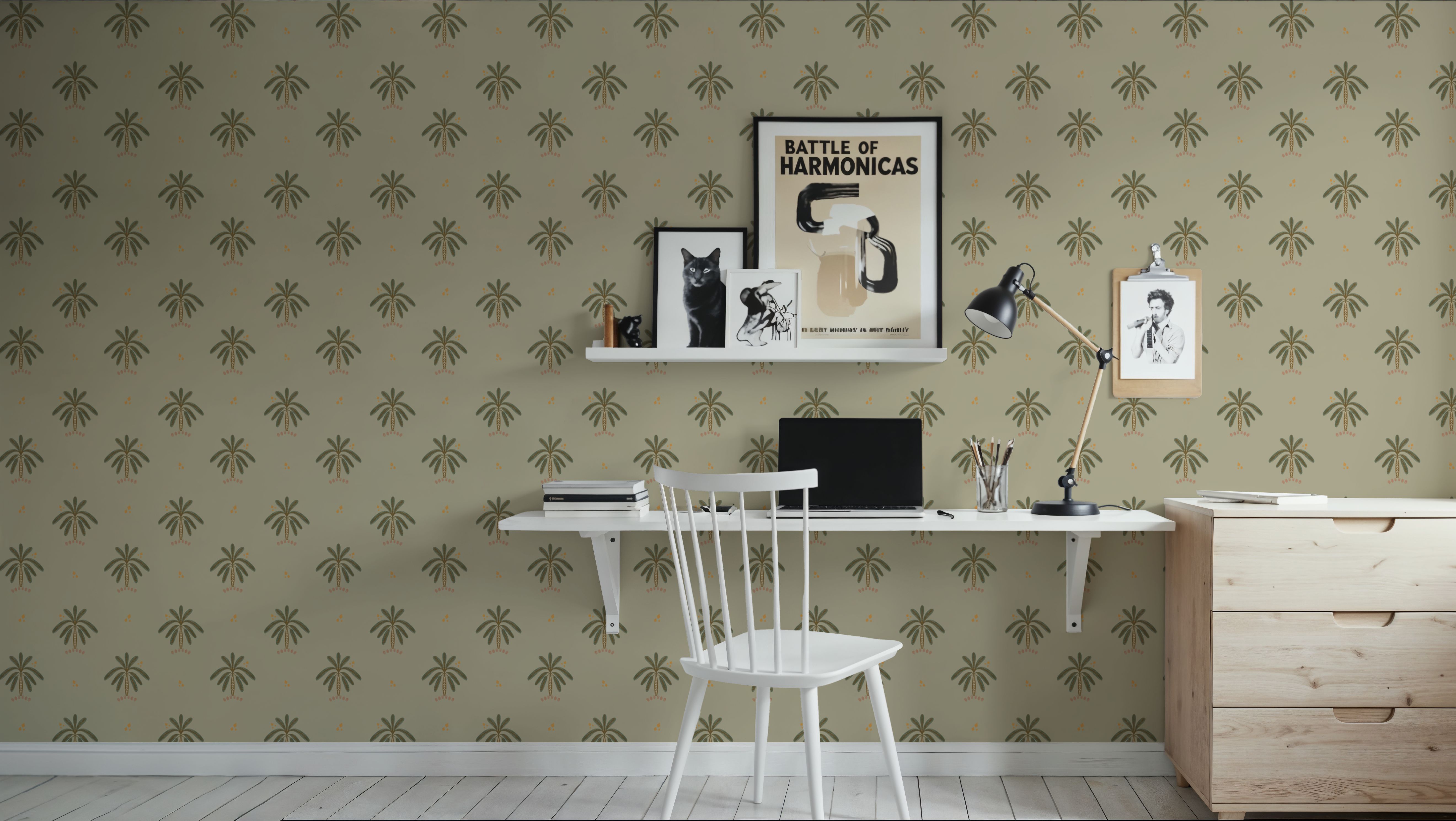 Boho Palms-Cave, Pistachio