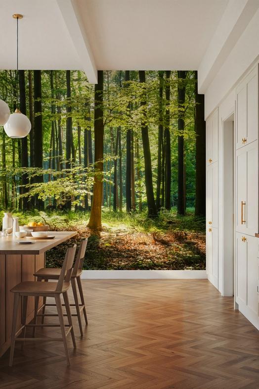 Deep Sunny Woods