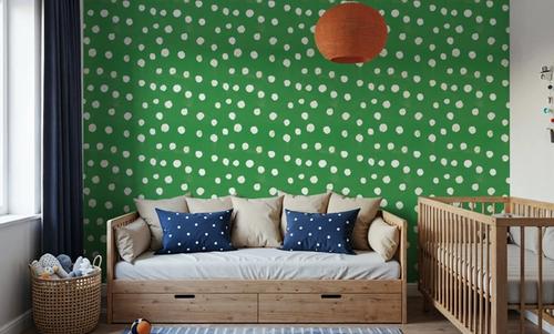 Mellow Dots Green