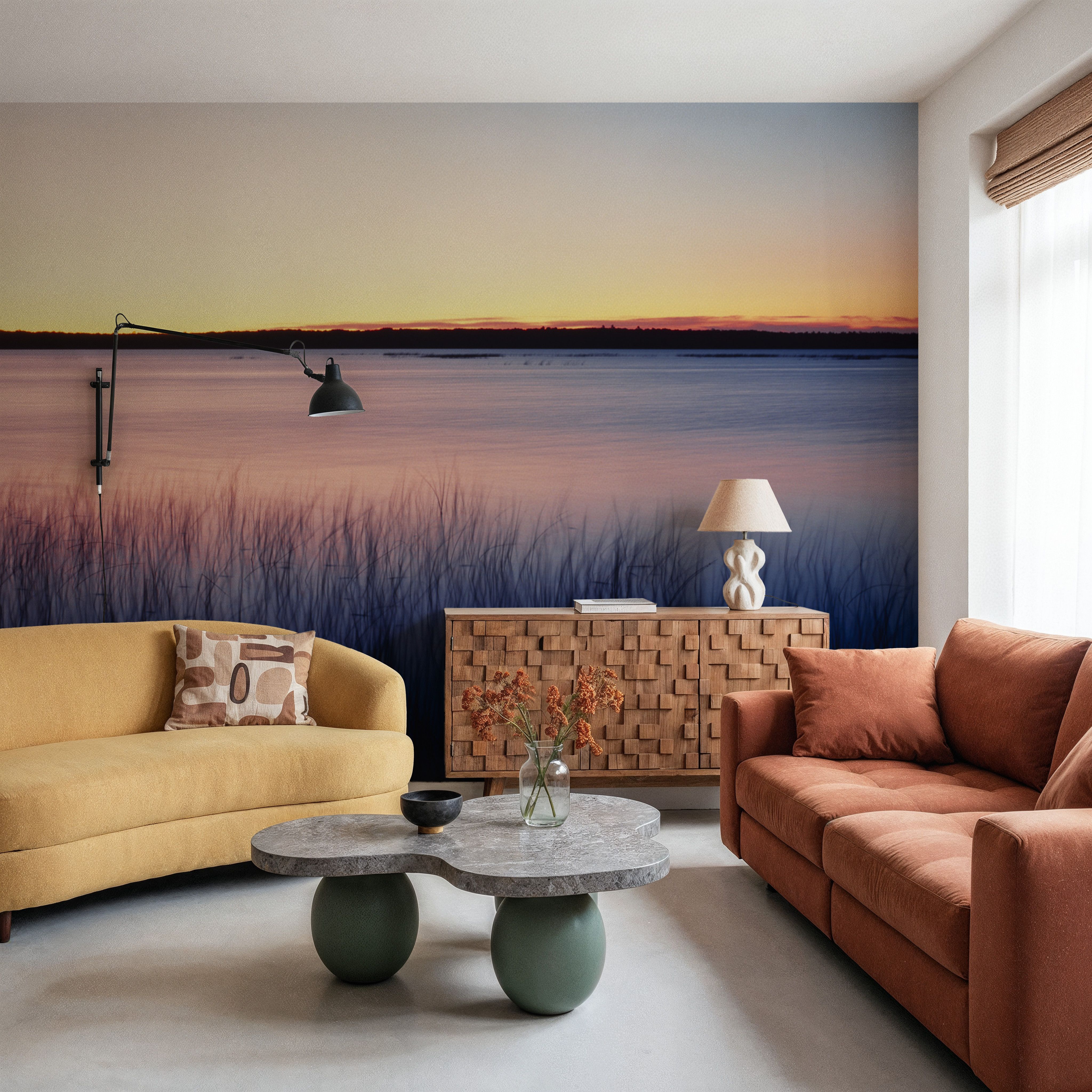 Mirrored Dusk Waters