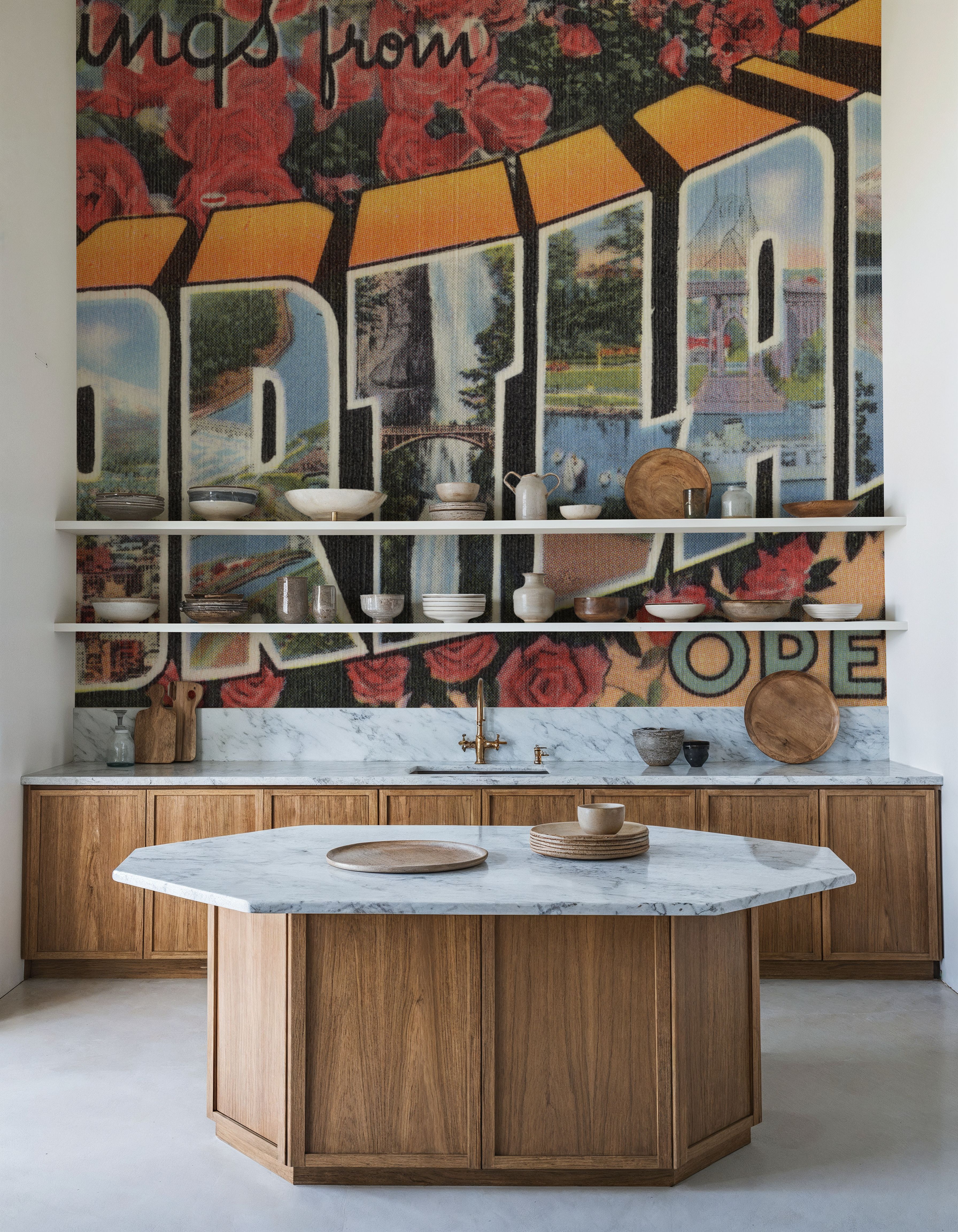 Greetings from Portland - Screenprint Postcard