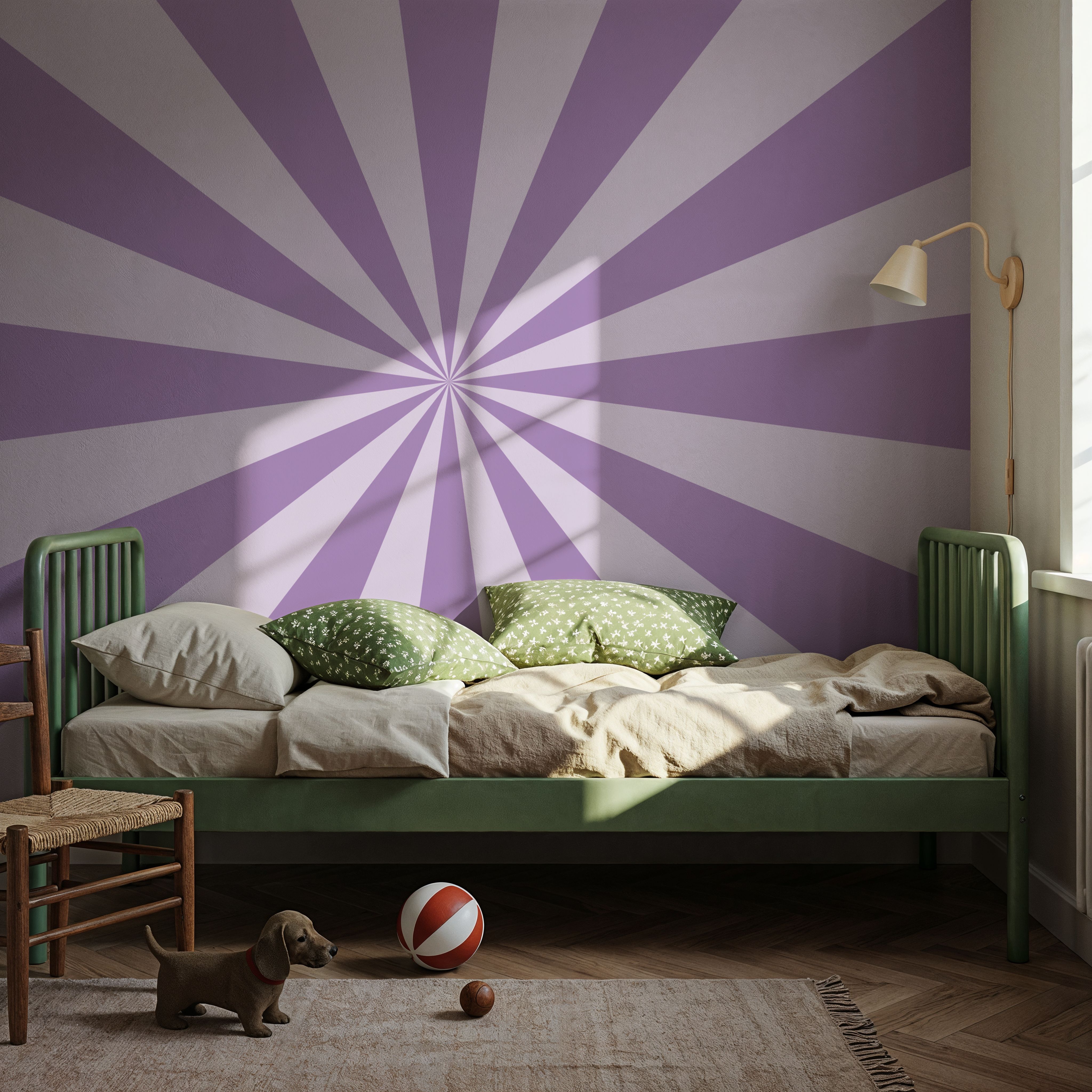 Circus Ceiling, Purple on Purple