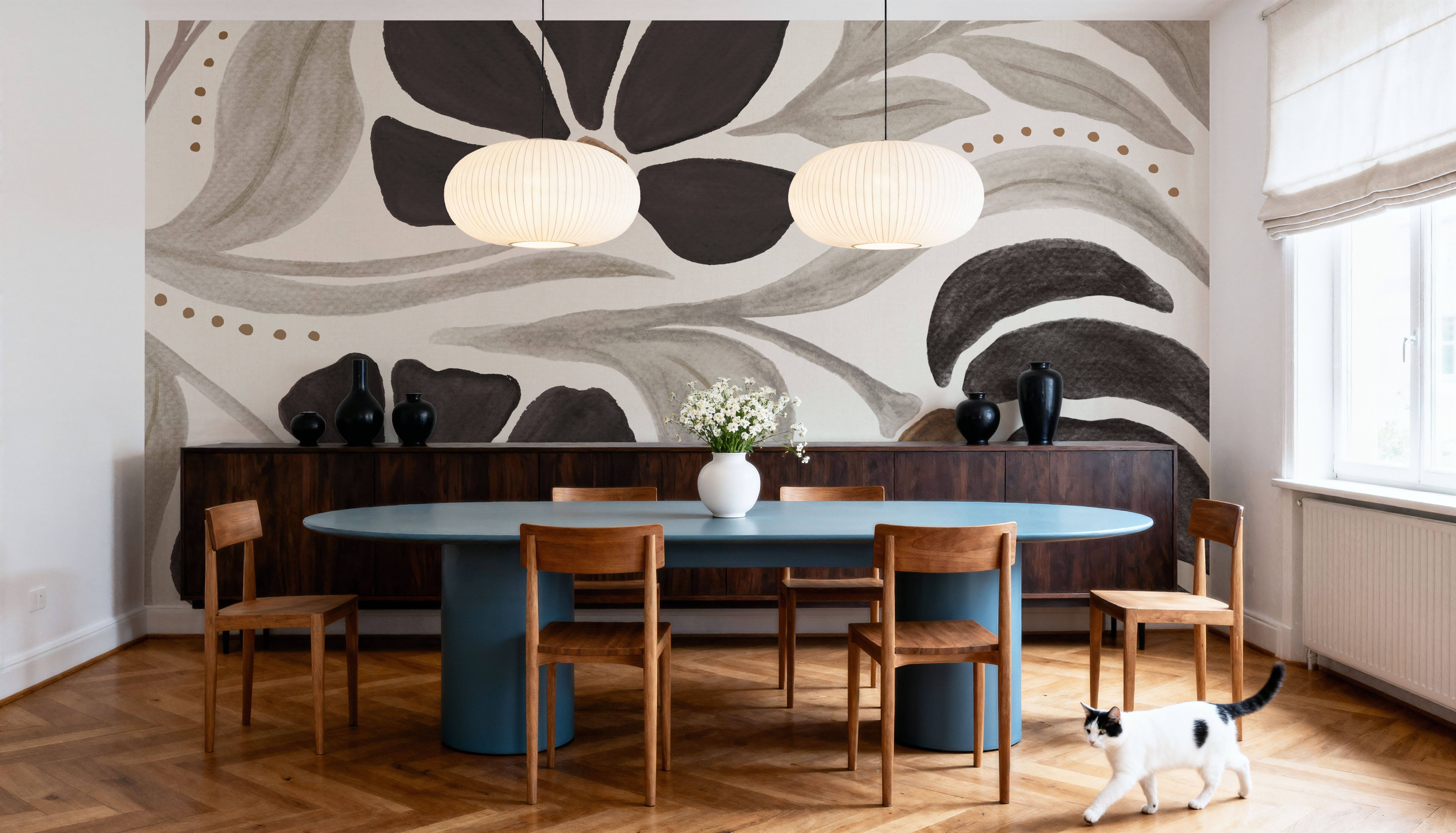 Modern Petals II Neutral